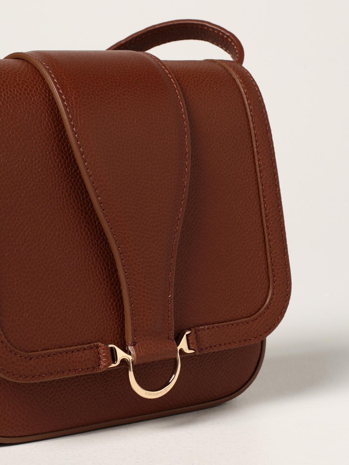Tracolla in Pelle Arancione \