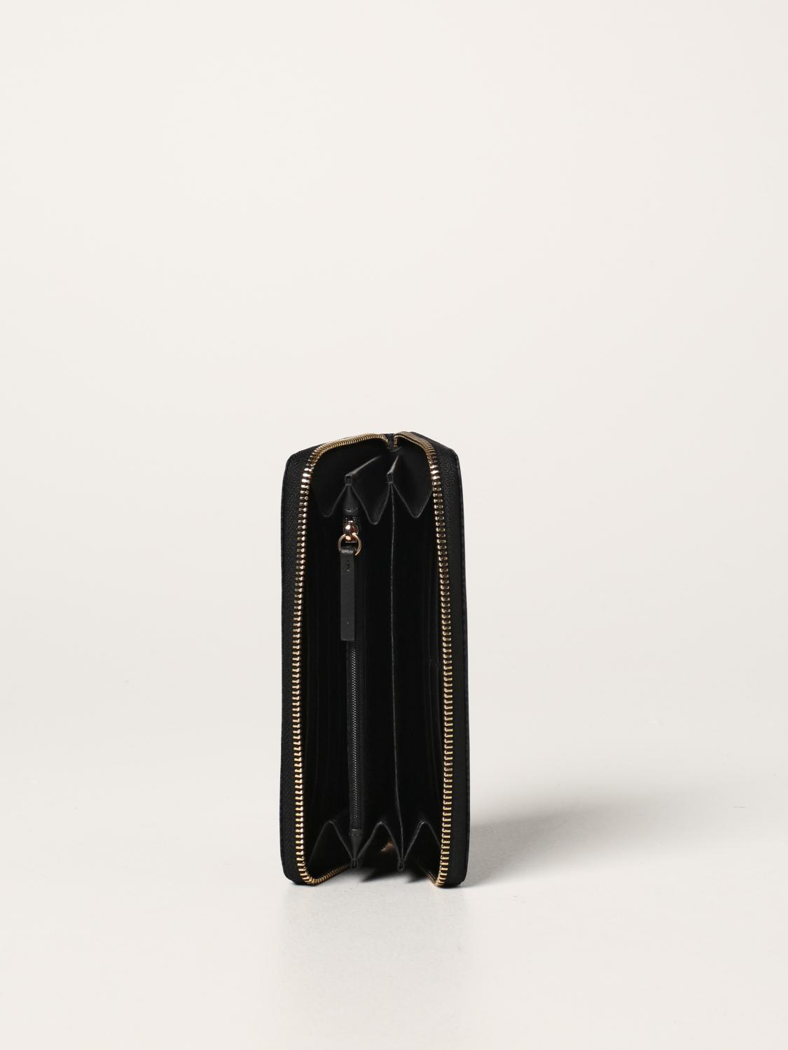 BORBONESE: Portafoglio in nylon OP - Nero | Portafoglio Borbonese 930111  I15 GIGLIO.COM