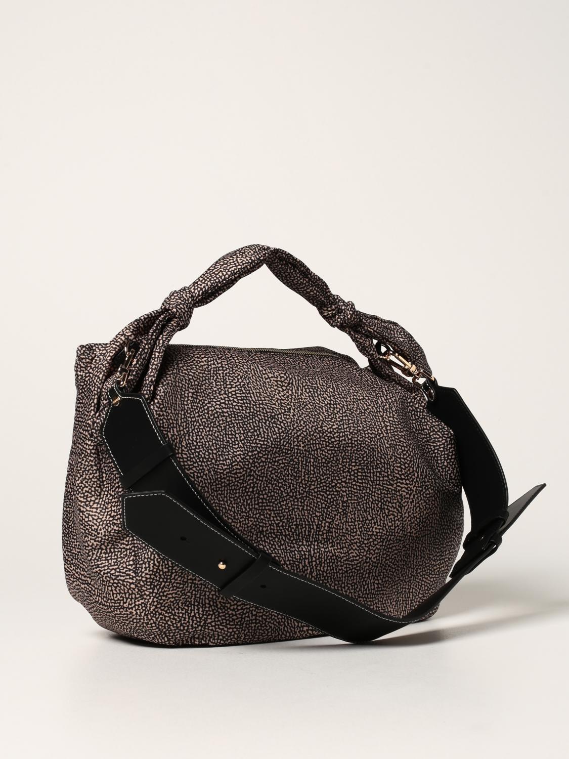 Handbag borbonese bahan tebal kulit, Barang Mewah, Tas \u0026 Dompet di Carousell