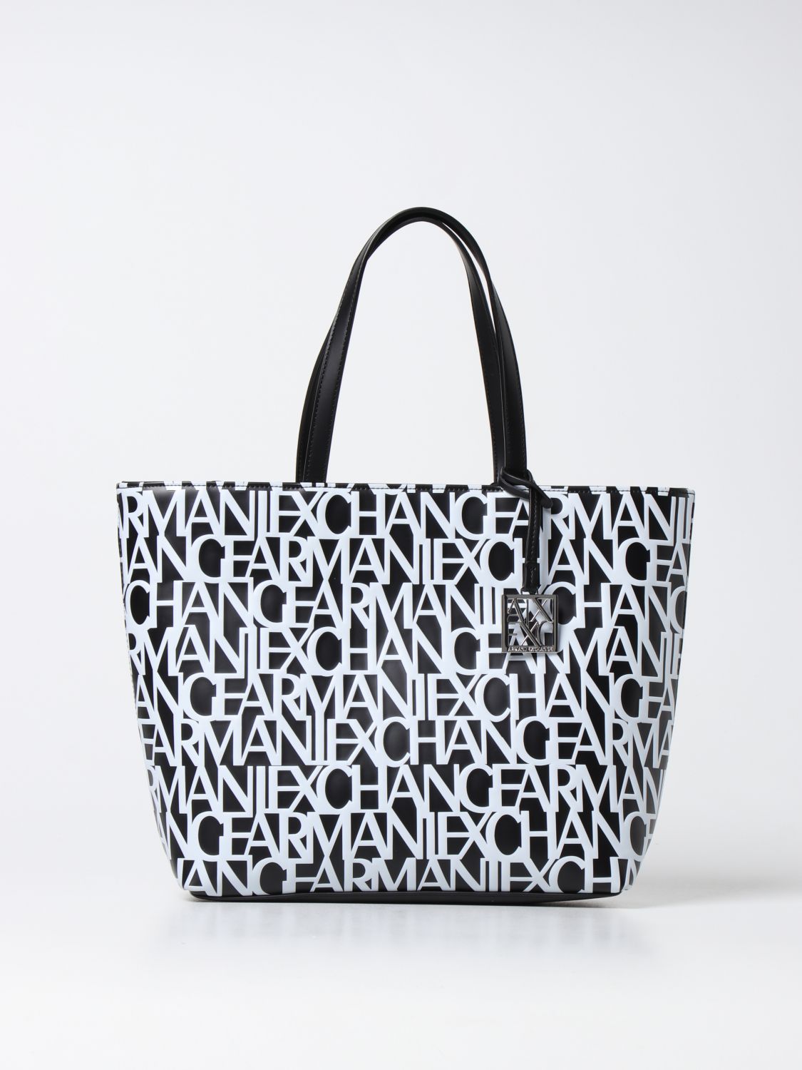 ARMANI EXCHANGE: shopping bag in synthetic leather | Tote Bags Armani ...
