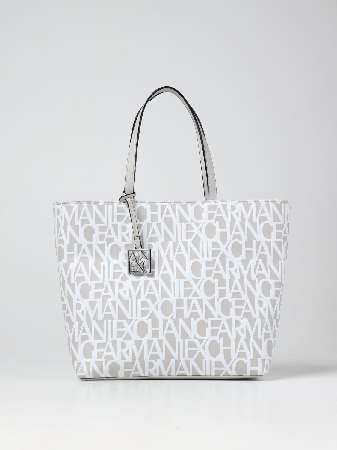 Сумка-тоут Armani Exchange: Наплечная сумка Женское Armani Exchange серый 1