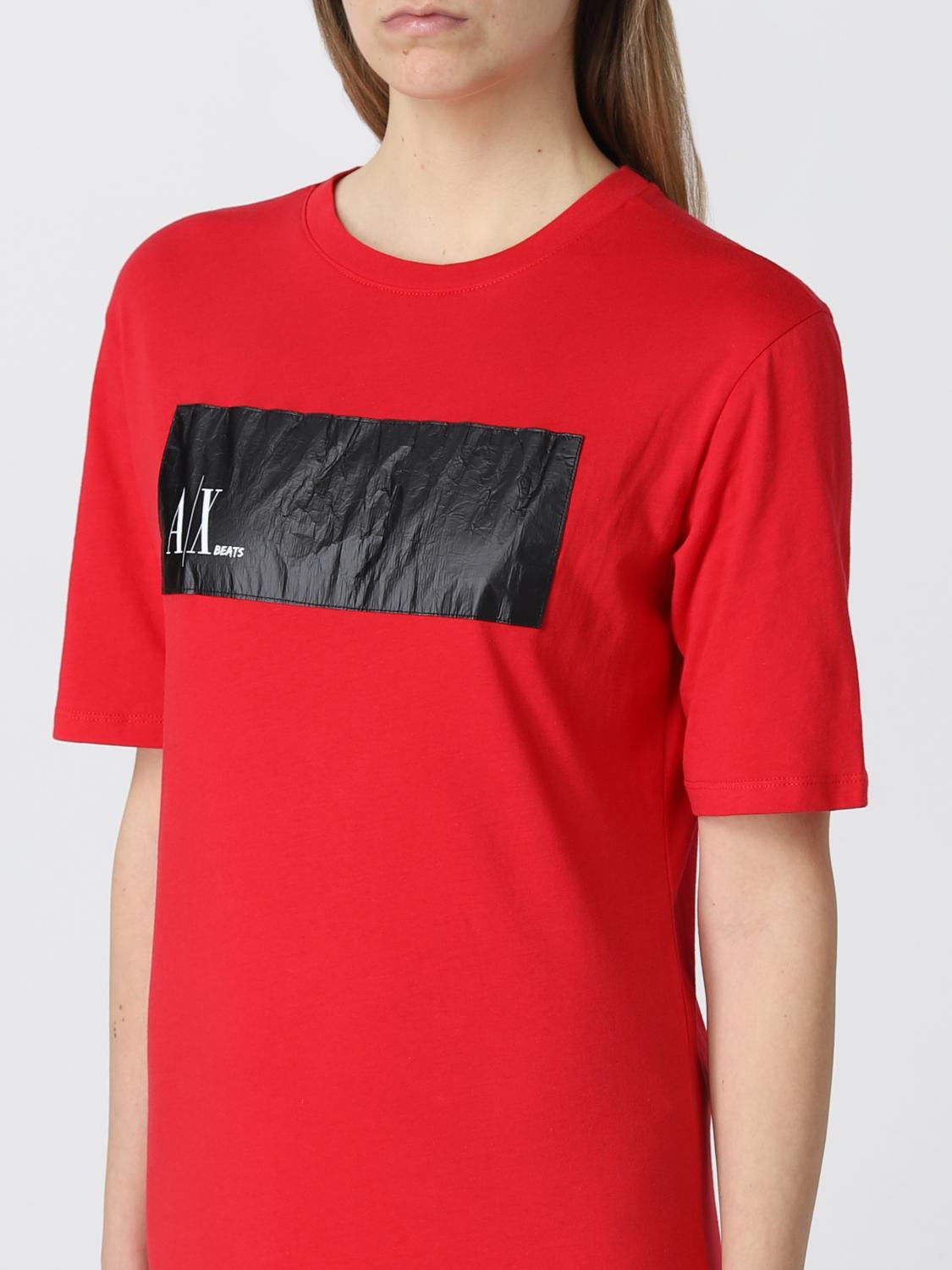 armani exchange red