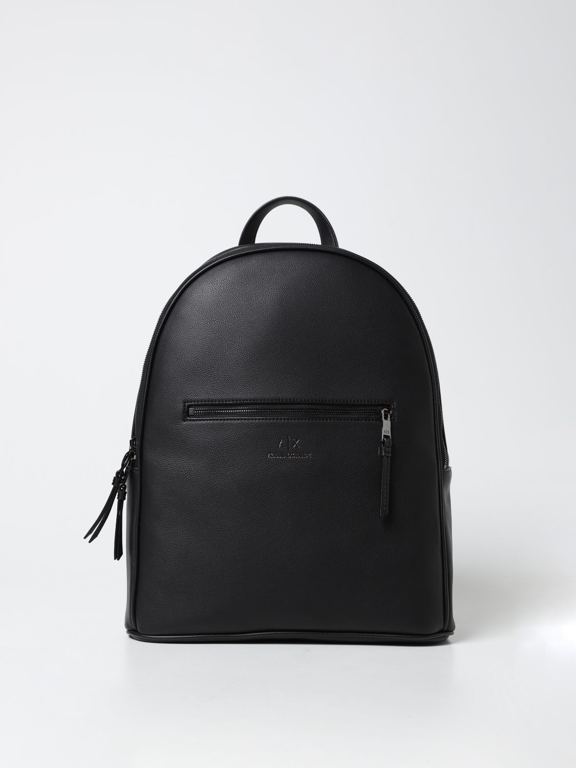 ARMANI EXCHANGE: backpack in synthetic leather - Black | Armani ...