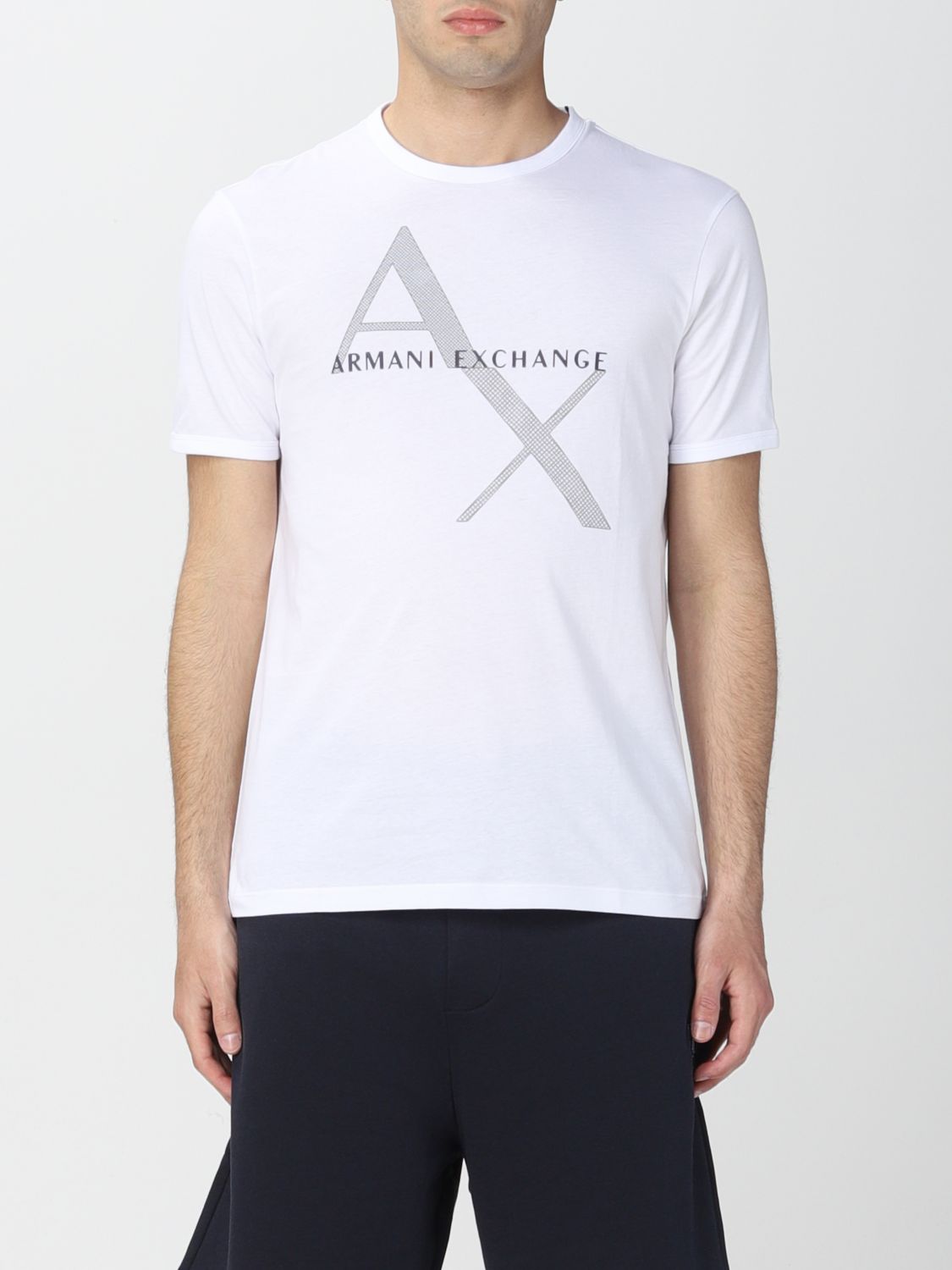 facil de manejar barro comprador ARMANI EXCHANGE: cotton t-shirt with logo - White | Armani Exchange t-shirt  8NZT76Z8H4Z online on GIGLIO.COM