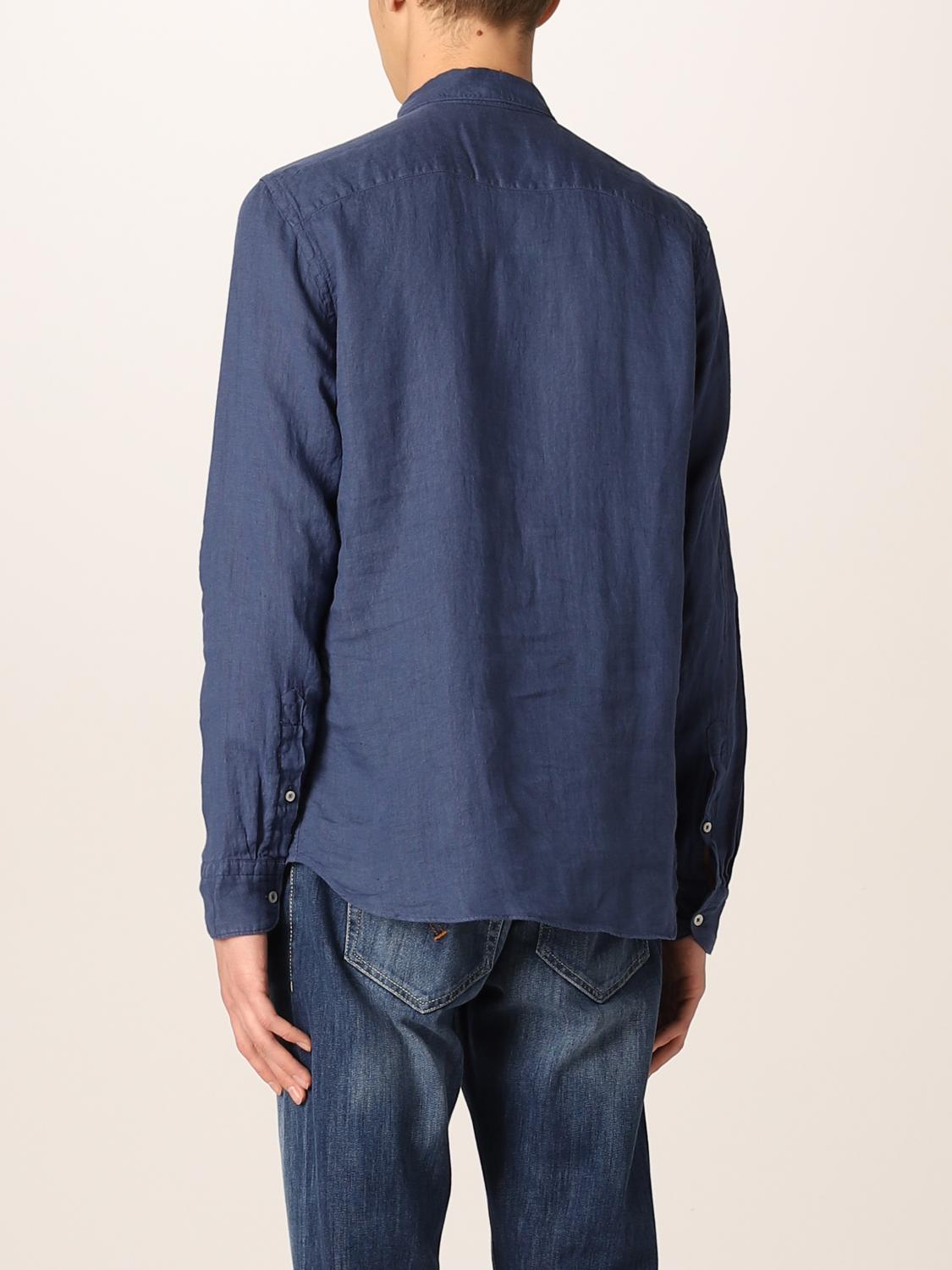 An American Tradition シャツ メンズ Baggies ネイビー シャツ An American Tradition H006 Tc162 Giglio Com