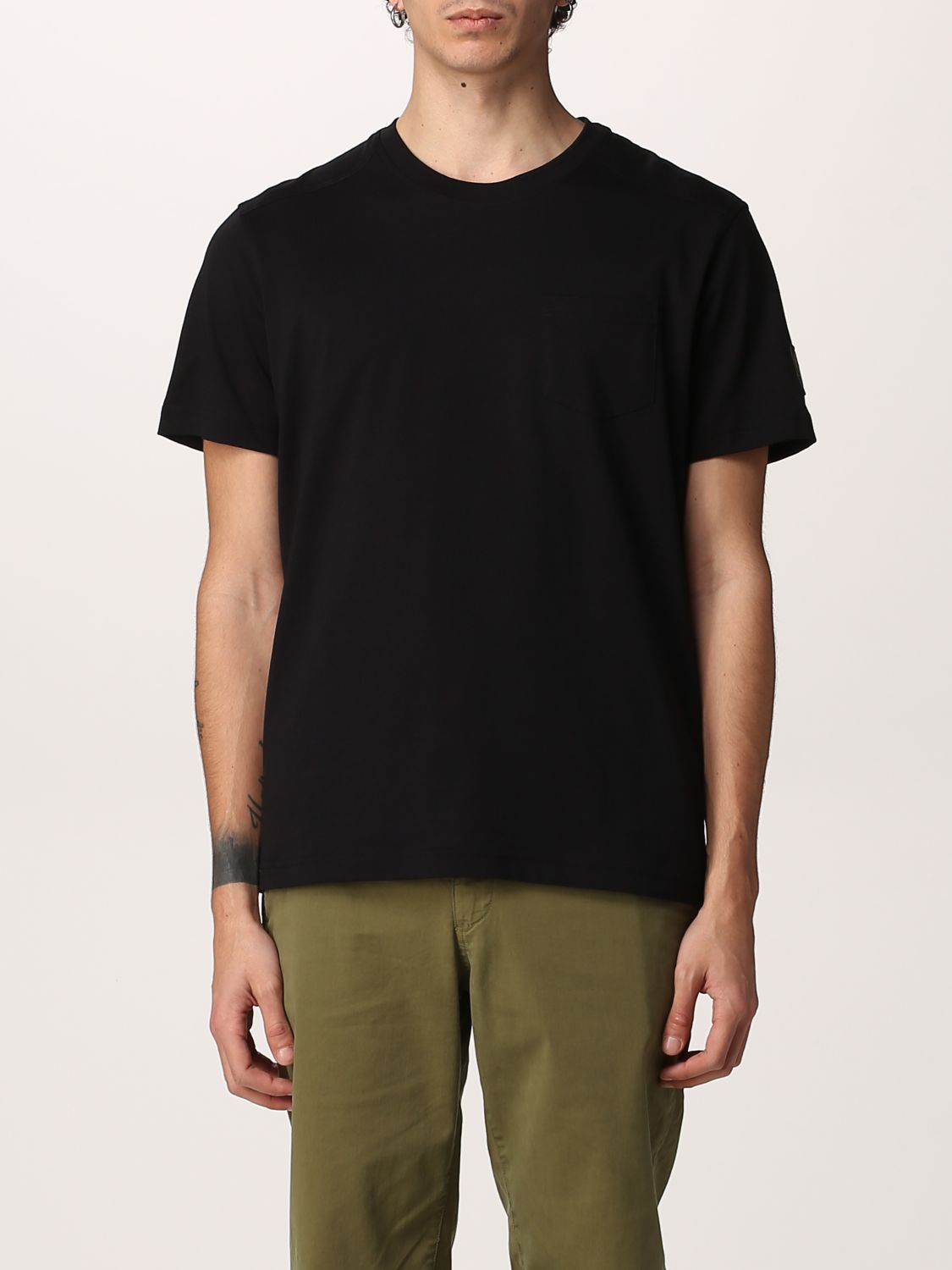 BELSTAFF: T-shirt men - Black | T-Shirt Belstaff 71140363J61N0196 ...