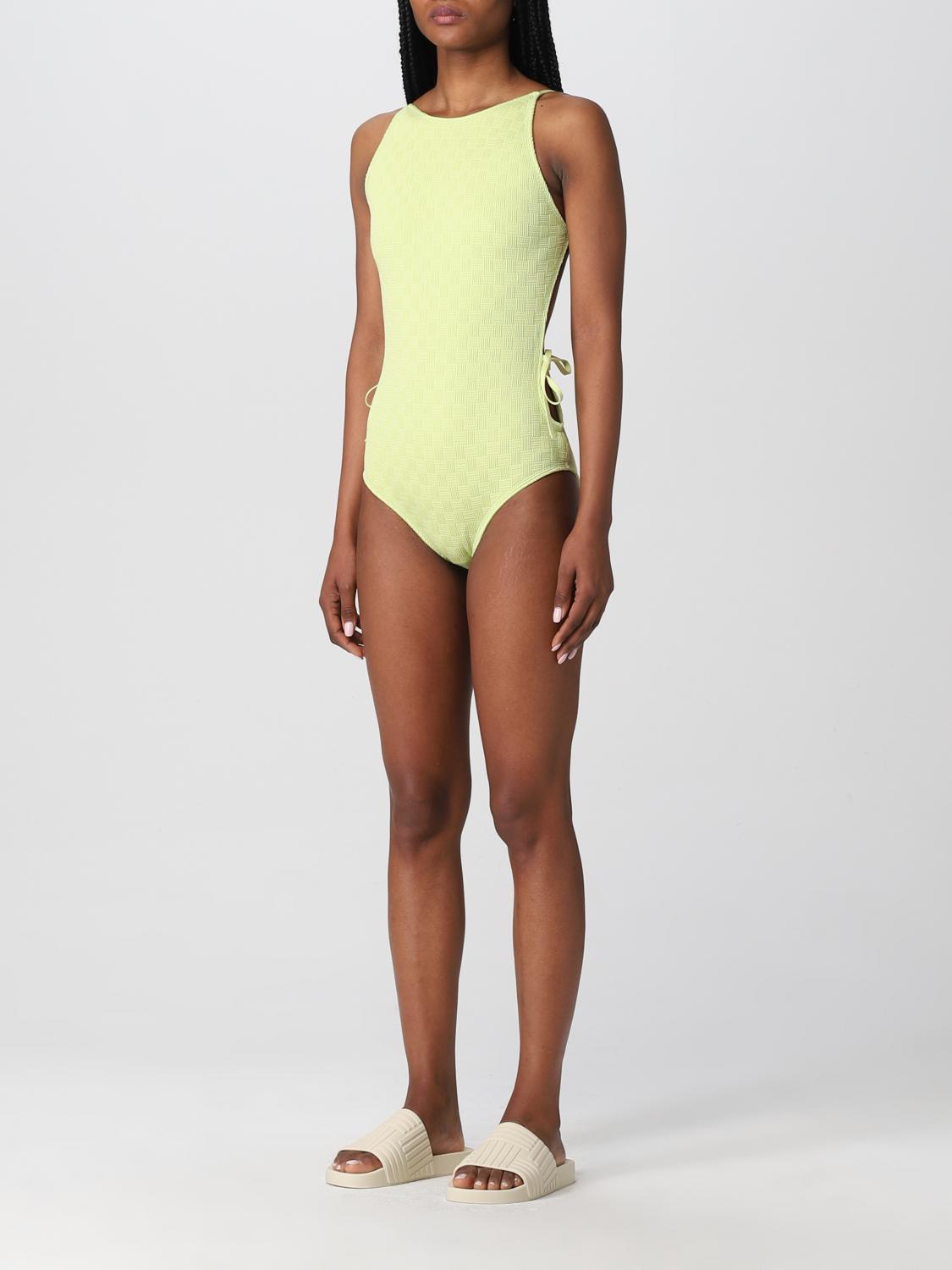 Bottega Veneta intrecciato nylon one-piece swimsuit