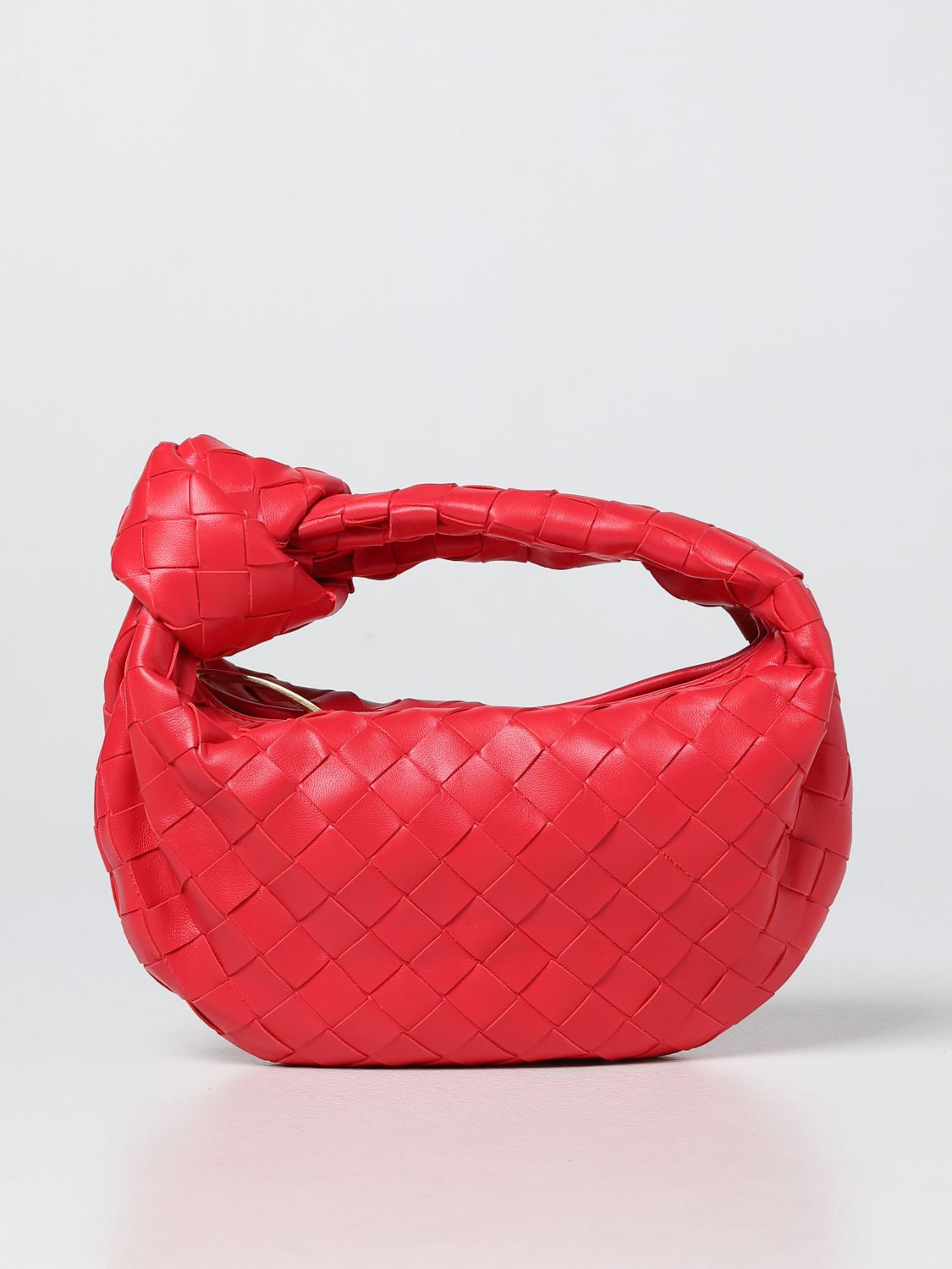 Red 'The Mini Pouch' shoulder bag Bottega Veneta - IetpShops GB
