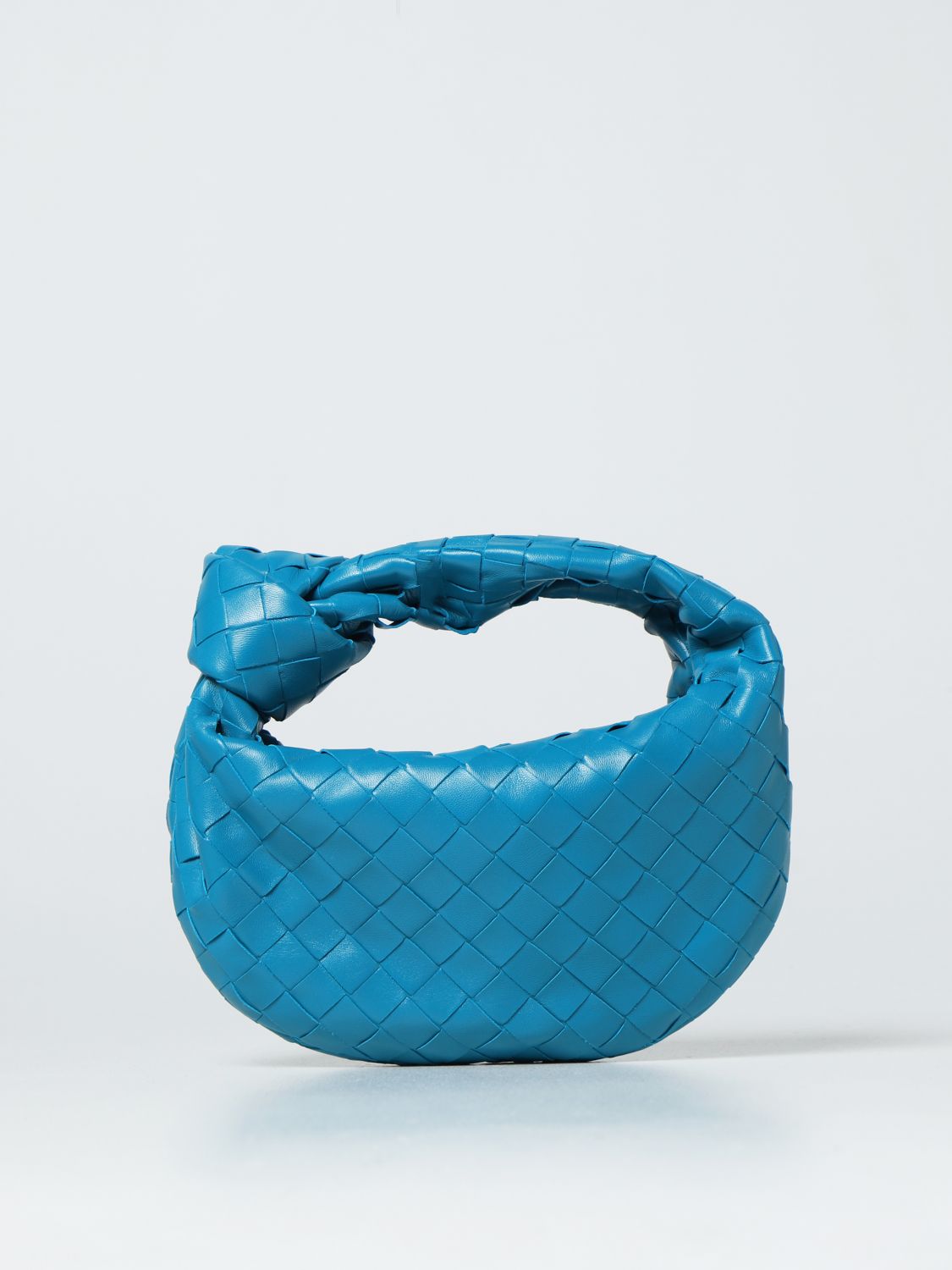 BOTTEGA VENETA: Shoulder bag women - Petroleum Blue | Bottega Veneta ...