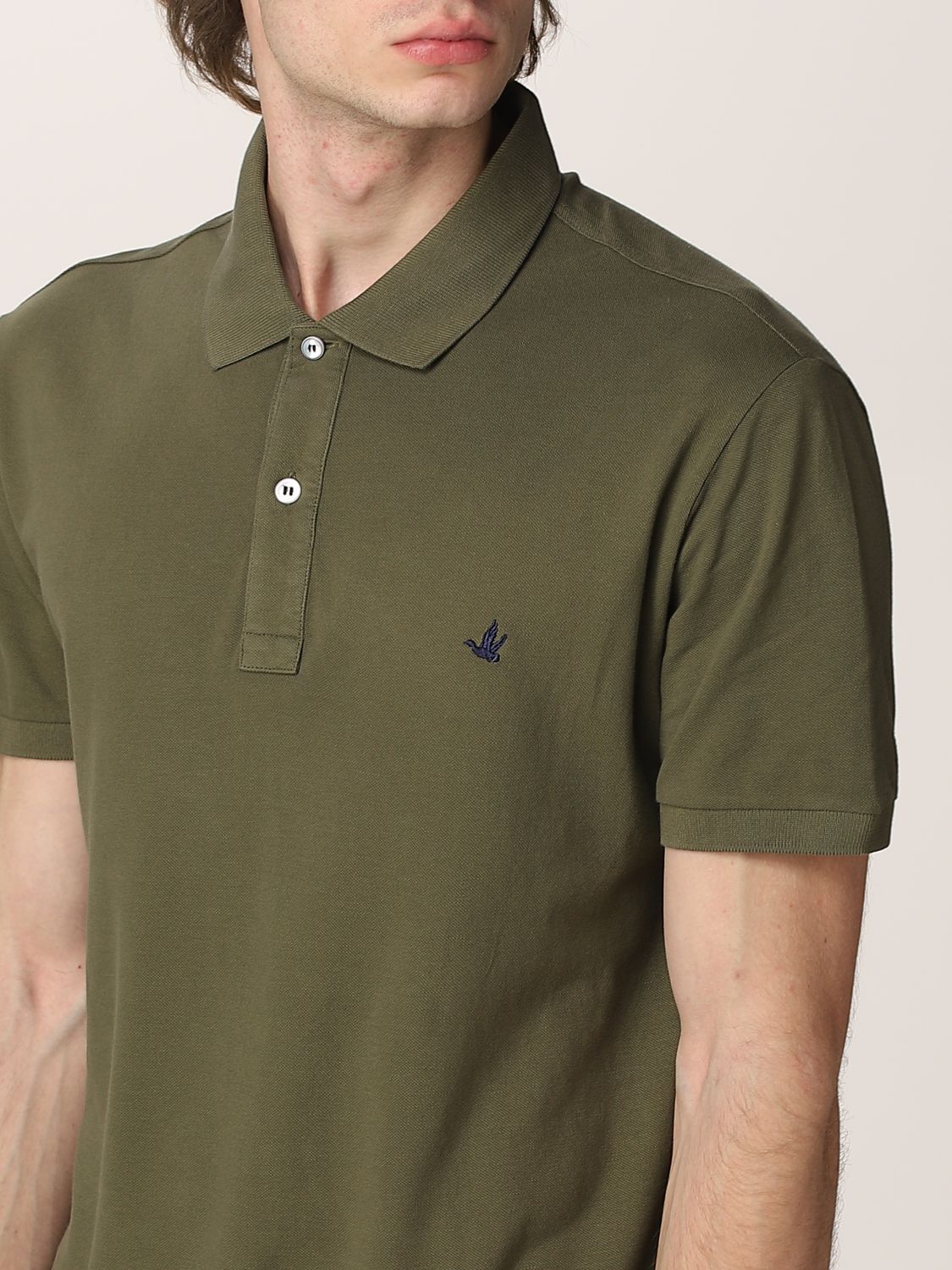 BROOKSFIELD: polo shirt in cotton with logo | Polo Shirt 