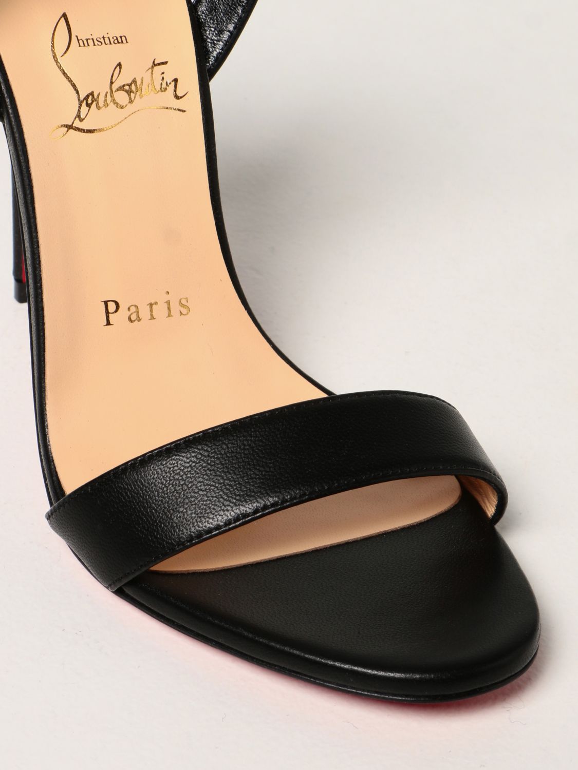 Sandalias de tacón Christian Louboutin: Zapatos mujer Christian Louboutin negro 4