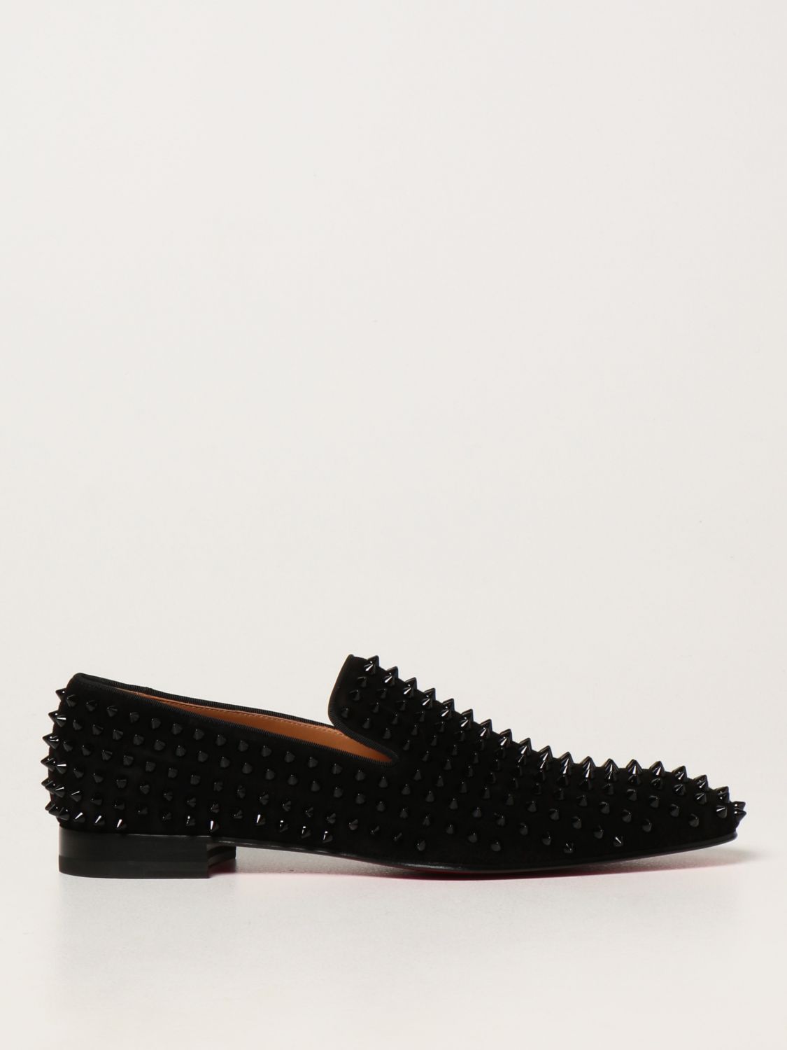 CHRISTIAN LOUBOUTIN: Chaussures homme | Mocassins Christian Louboutin Homme  Noir | Mocassins Christian Louboutin 3150438 GIGLIO.COM