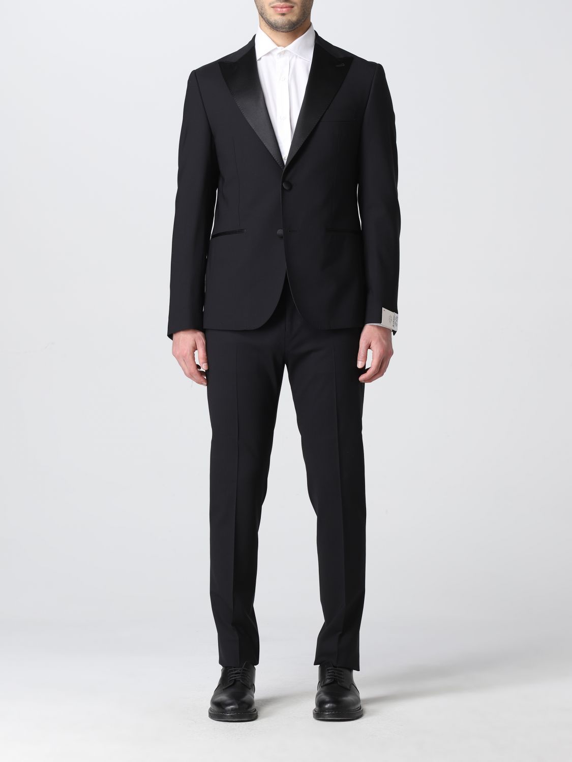 ELEVENTY: suit for man - Black | Eleventy suit C70ABUC01TES0A053 online ...