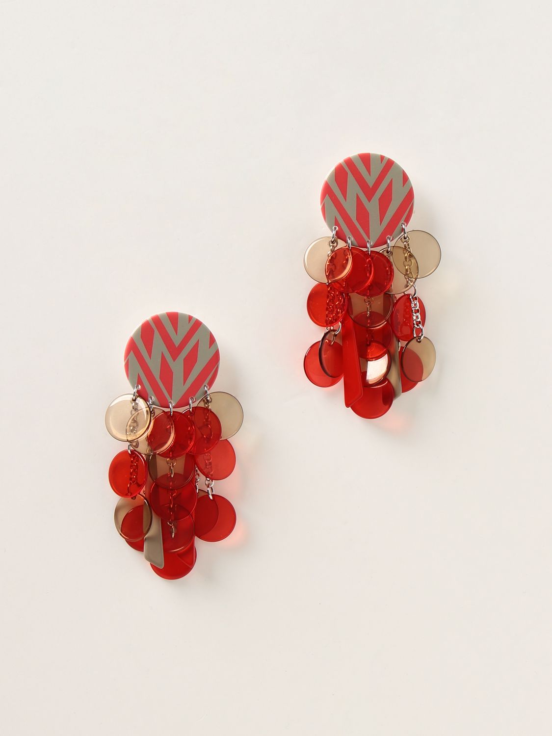 Jewel Emporio Armani: Emporio Armani earrings with pendants red 1