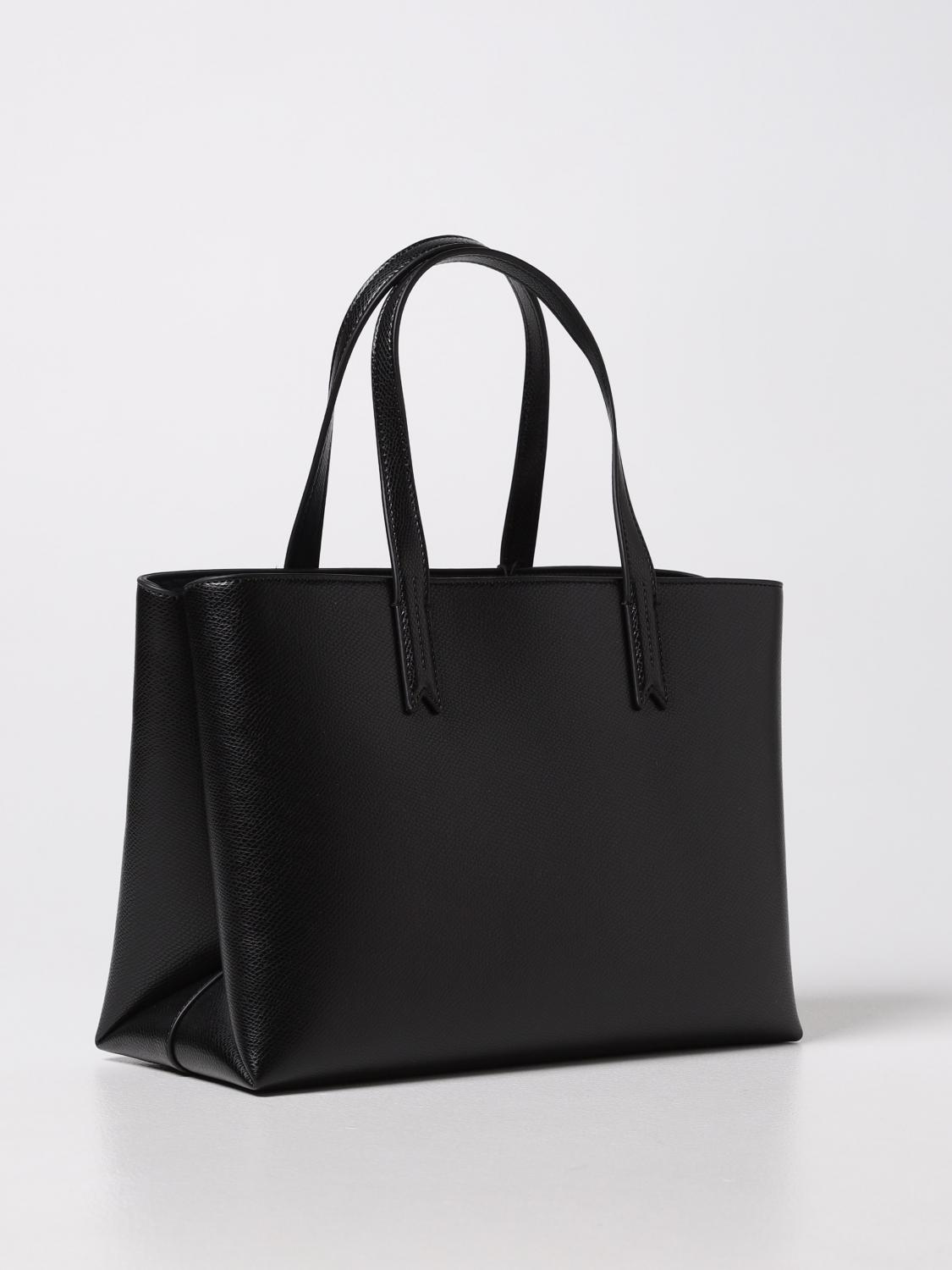 emporio armani black tote bag