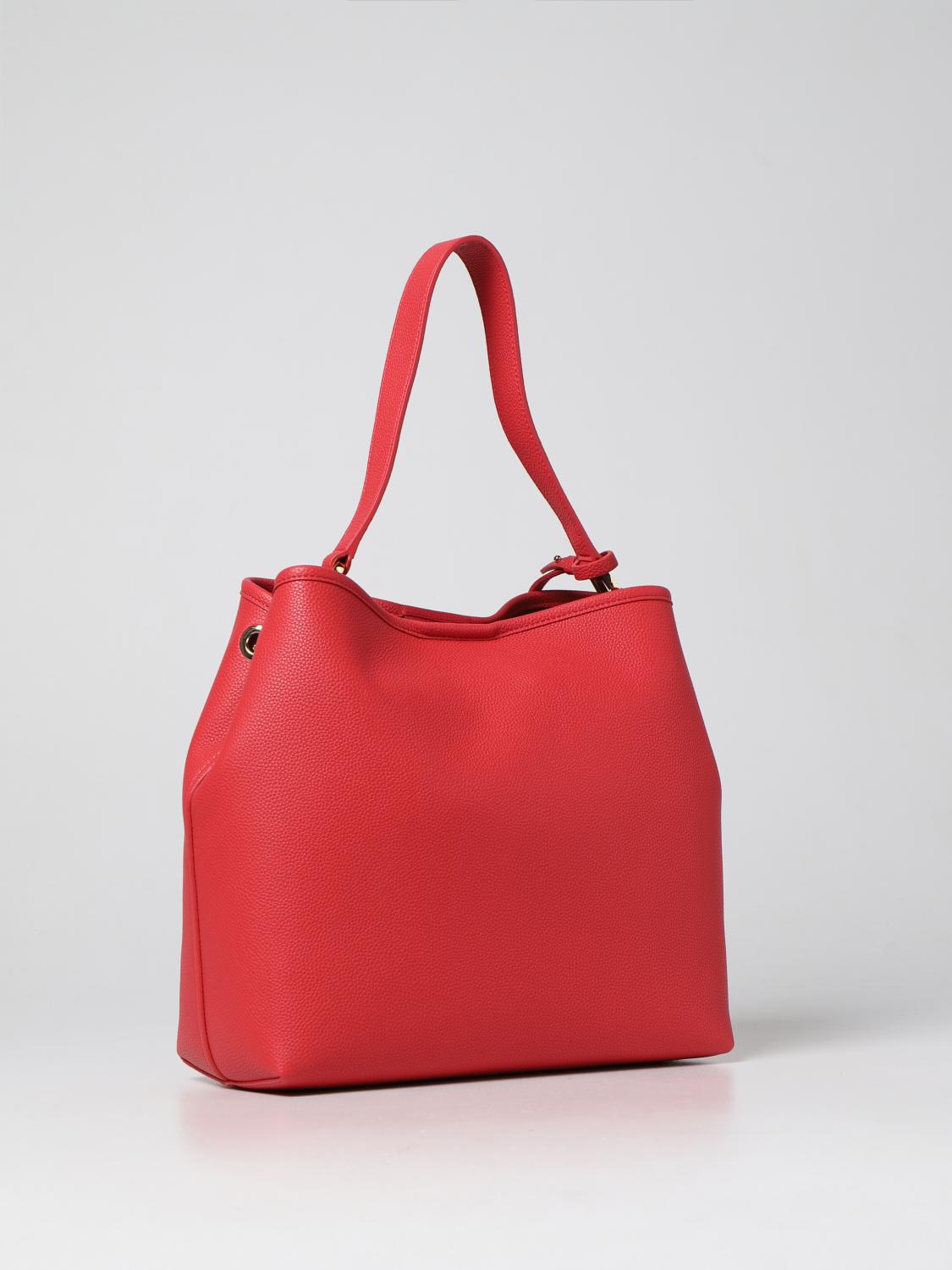 red armani tote bag