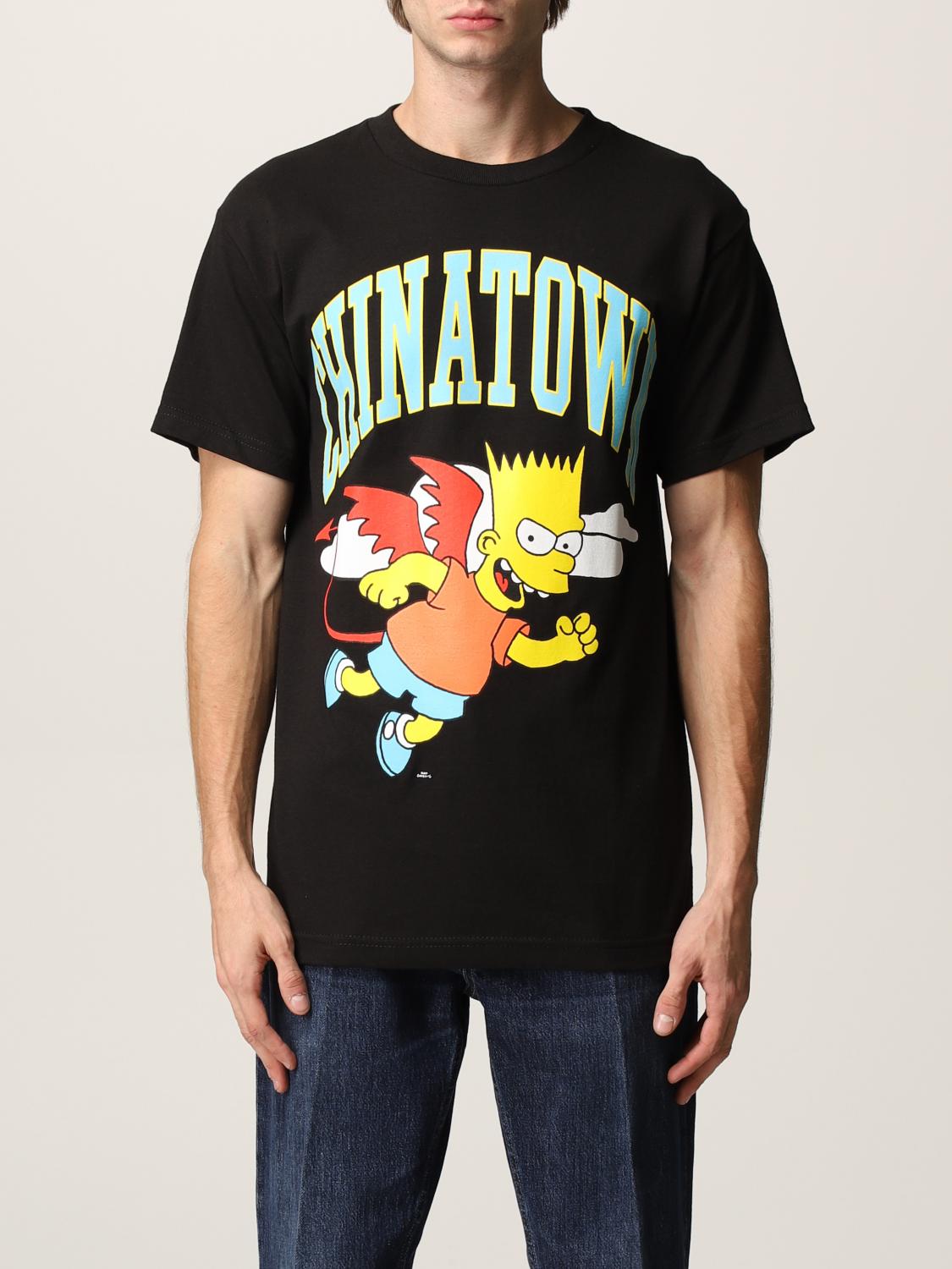 Click to view more detailed imagery on our partner's website Chinatown Market T-shirt Men In Black