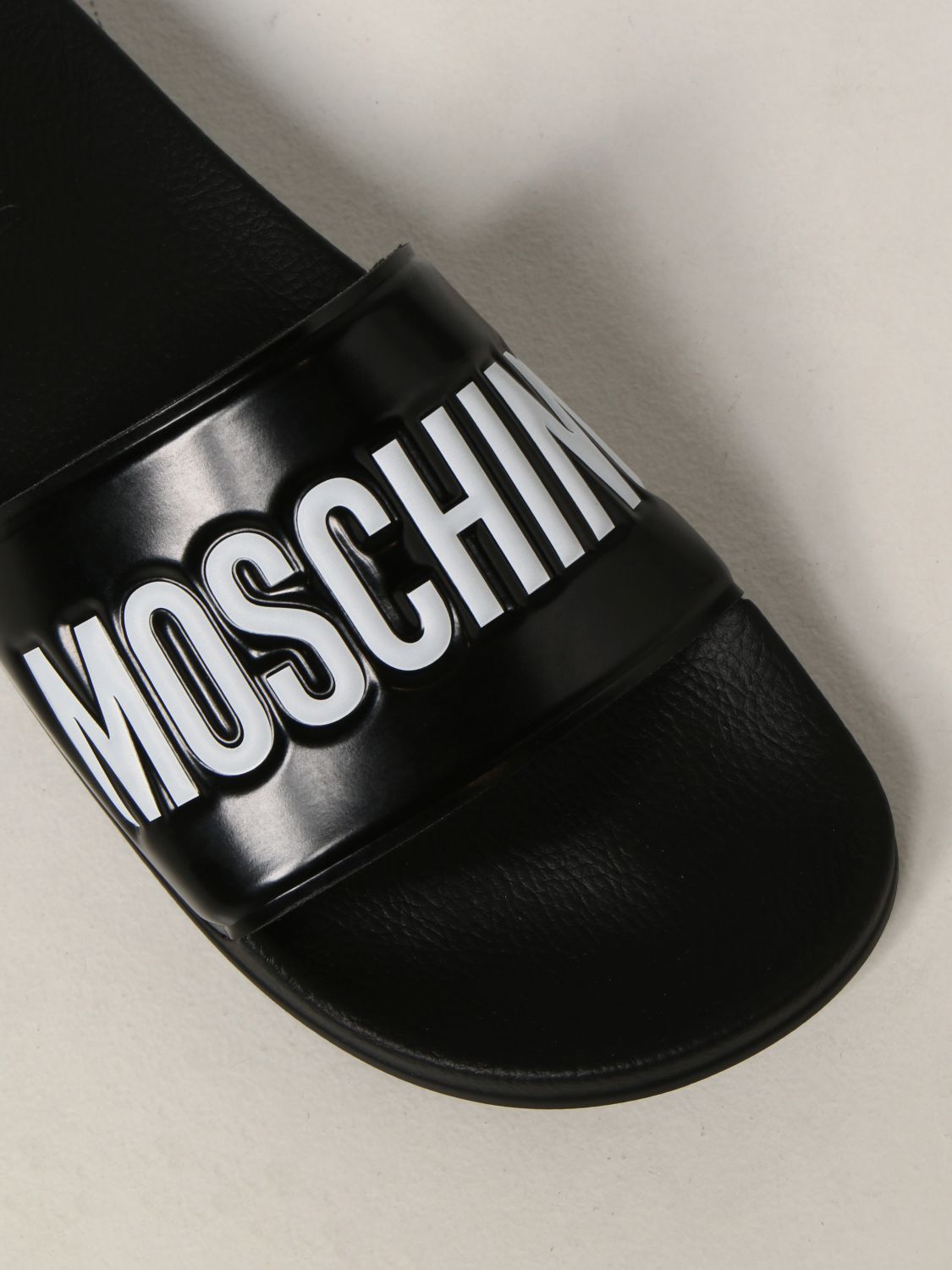 Men's Shoes Shoes moschino couture Mens Fashion Sandals Black Black ...