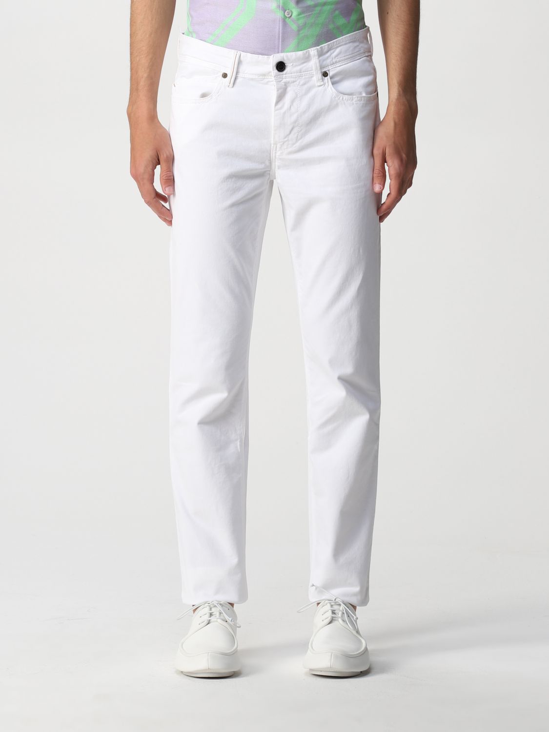 Pantalón Re-Hash: Pantalón hombre Re-hash blanco 1