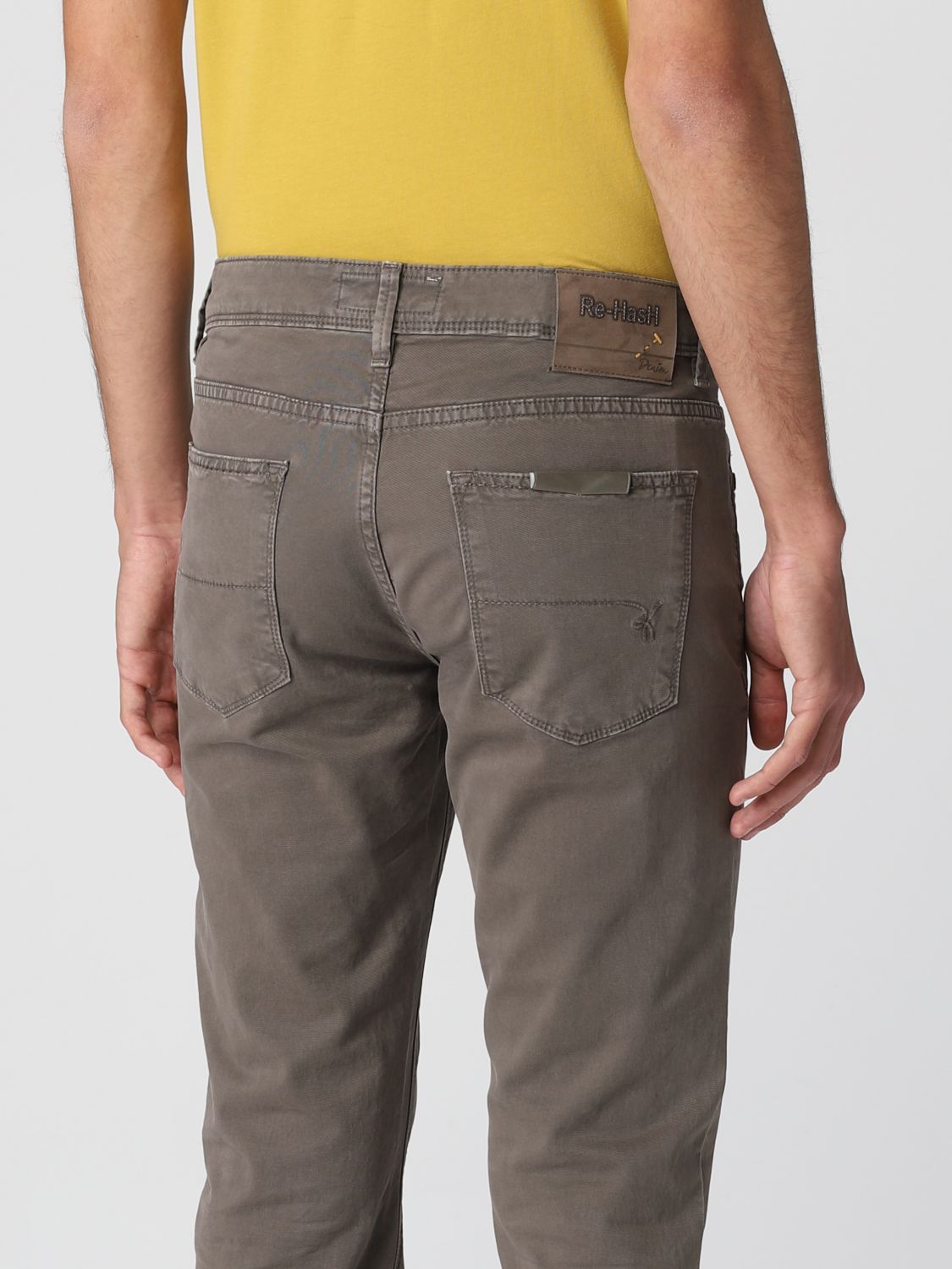 Pantalón Re-Hash: Pantalón hombre Re-hash marrón barro 3