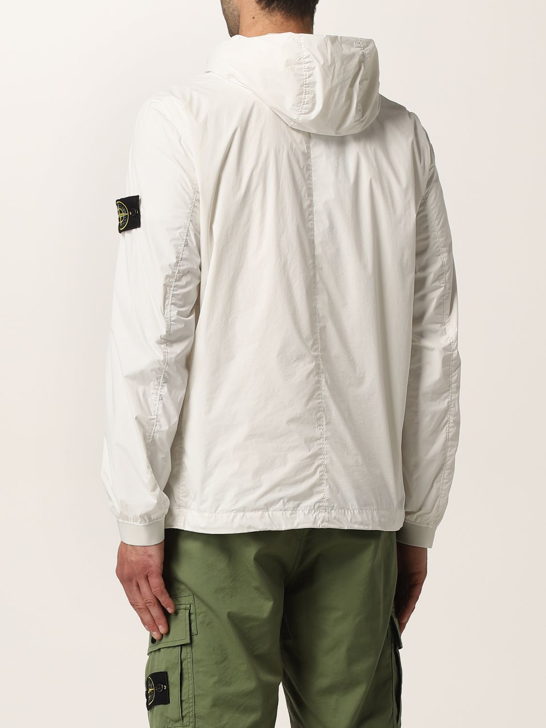 Jacket Stone Island: Stone Island nylon skin touch jacket white 3