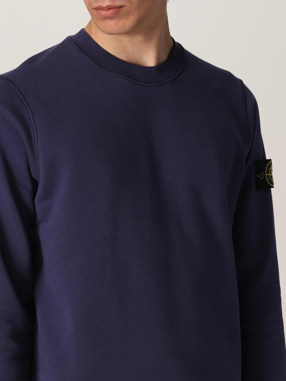 stone island crewneck navy