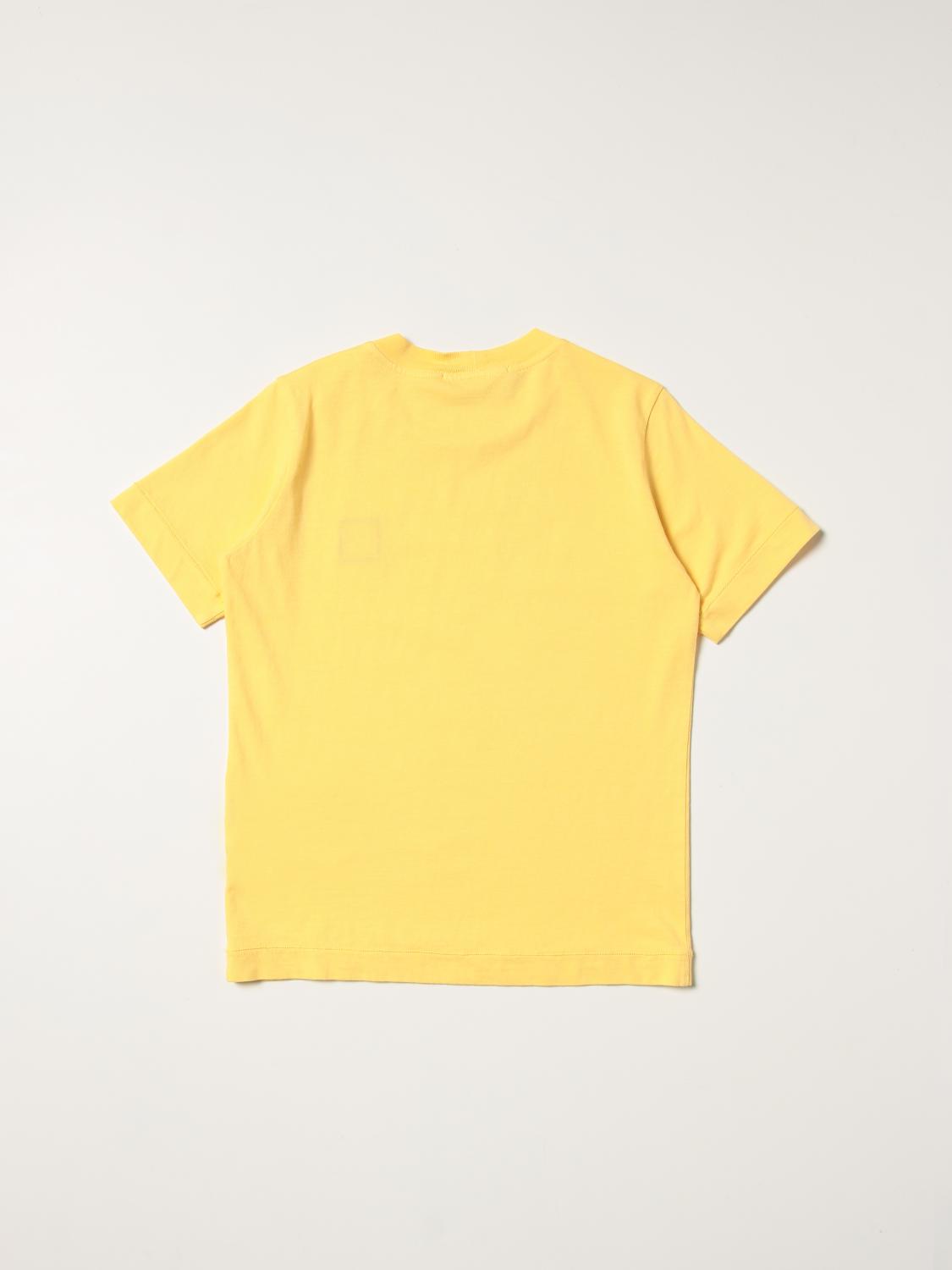 STONE ISLAND JUNIOR: T-shirt in cotton 