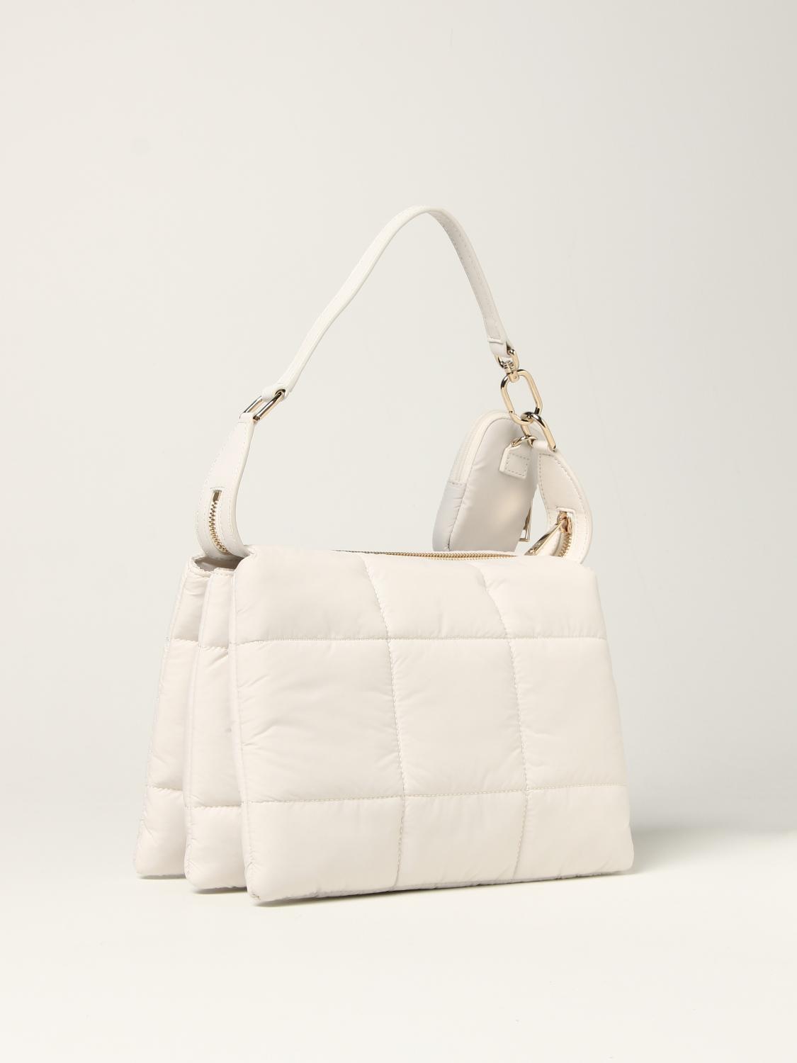 cream nylon bag