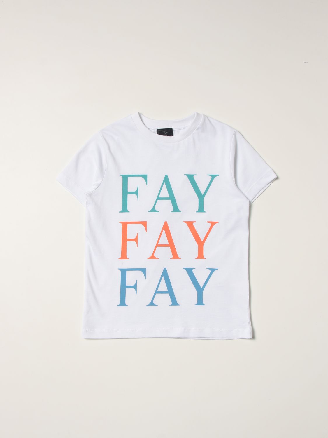 T恤 Fay: T恤 儿童 Fay 白色 1