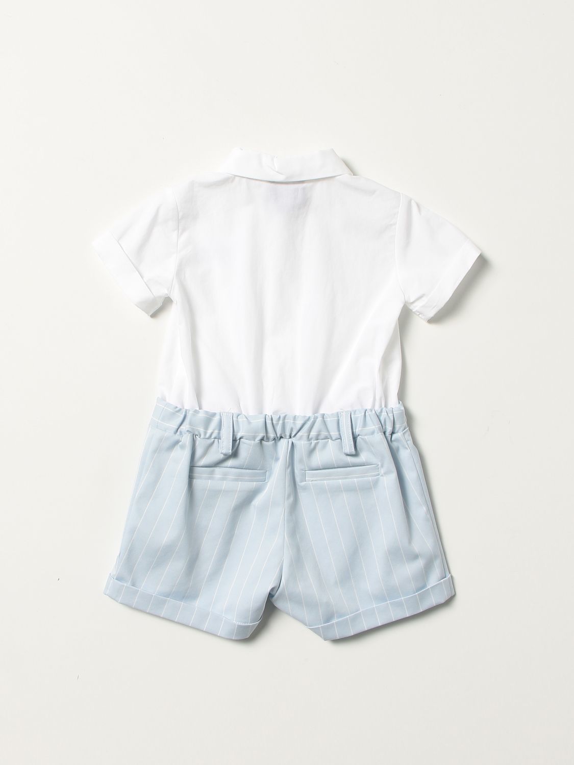 Tracksuits Fay: Fay jumpsuit in cotton blend sky blue 2