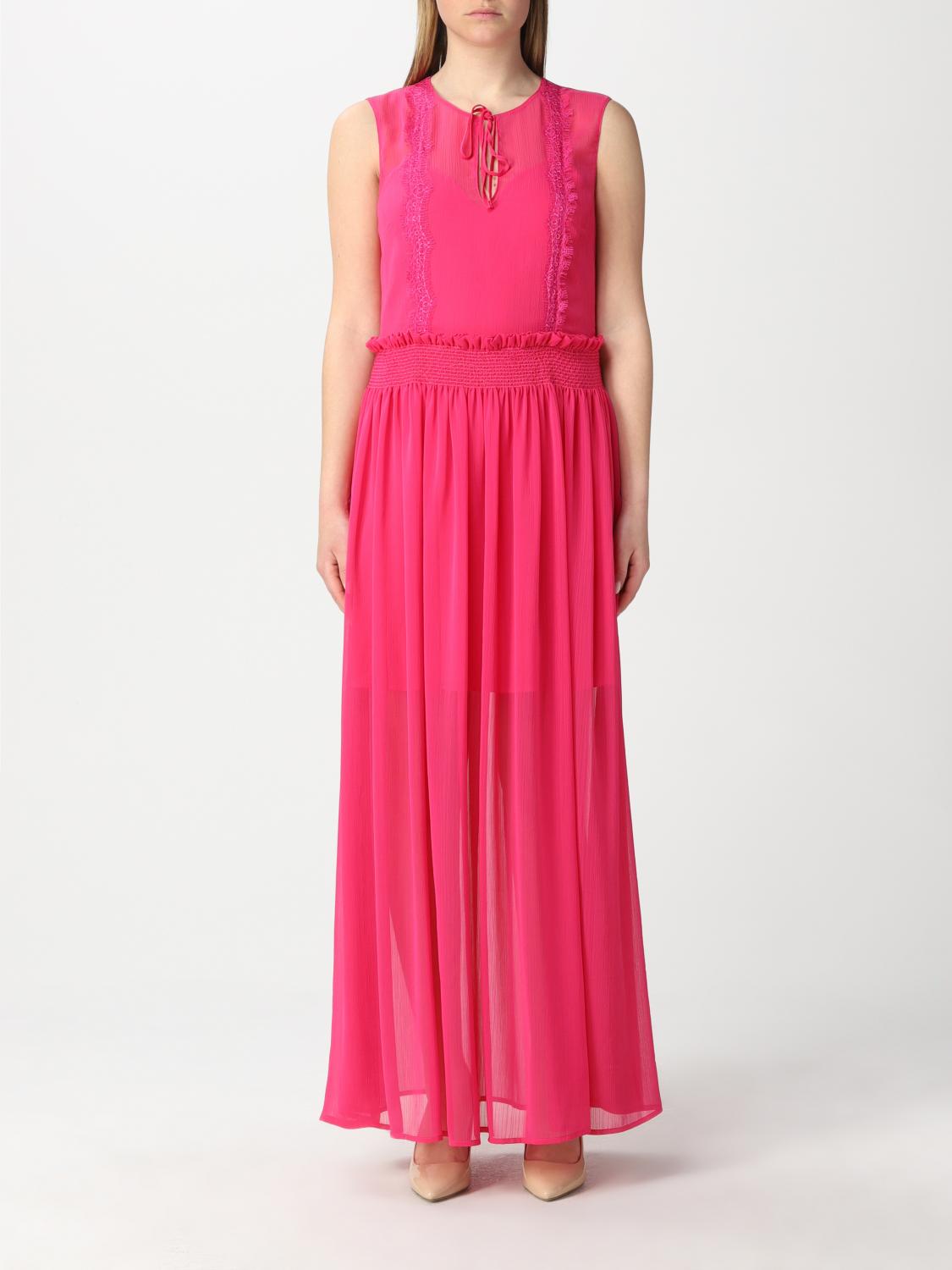 MANILA GRACE Dress women Fuchsia Dress Manila Grace A353PU