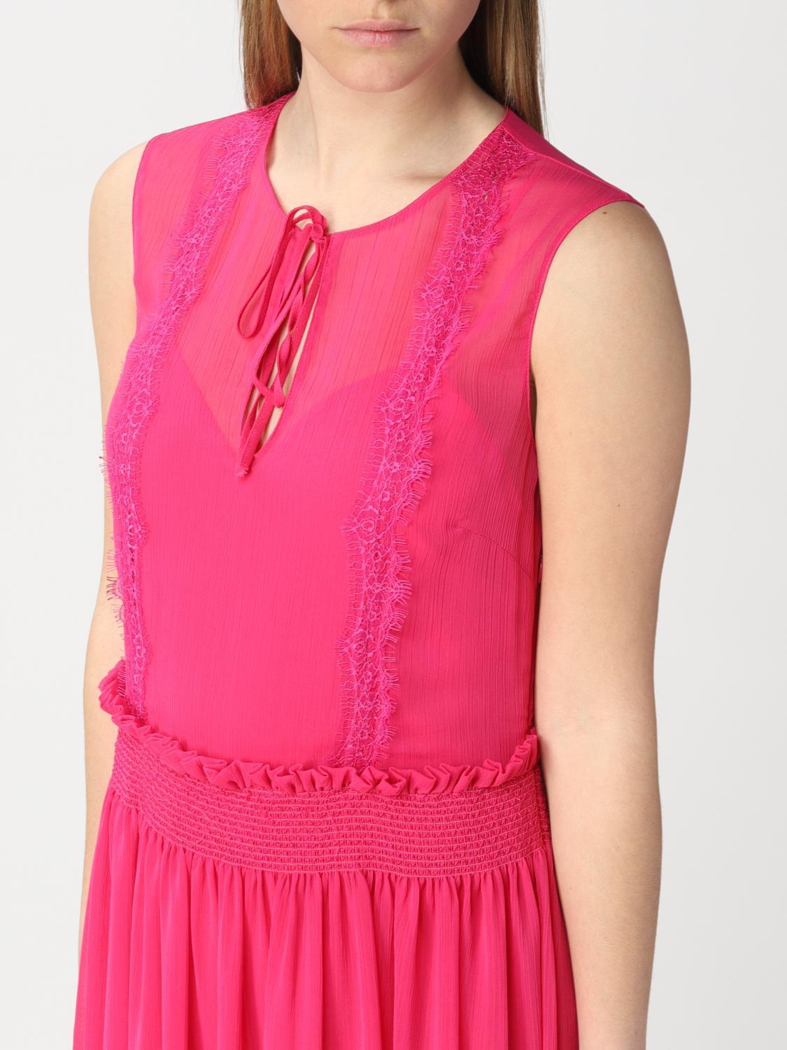 MANILA GRACE Dress women Fuchsia Dress Manila Grace A353PU