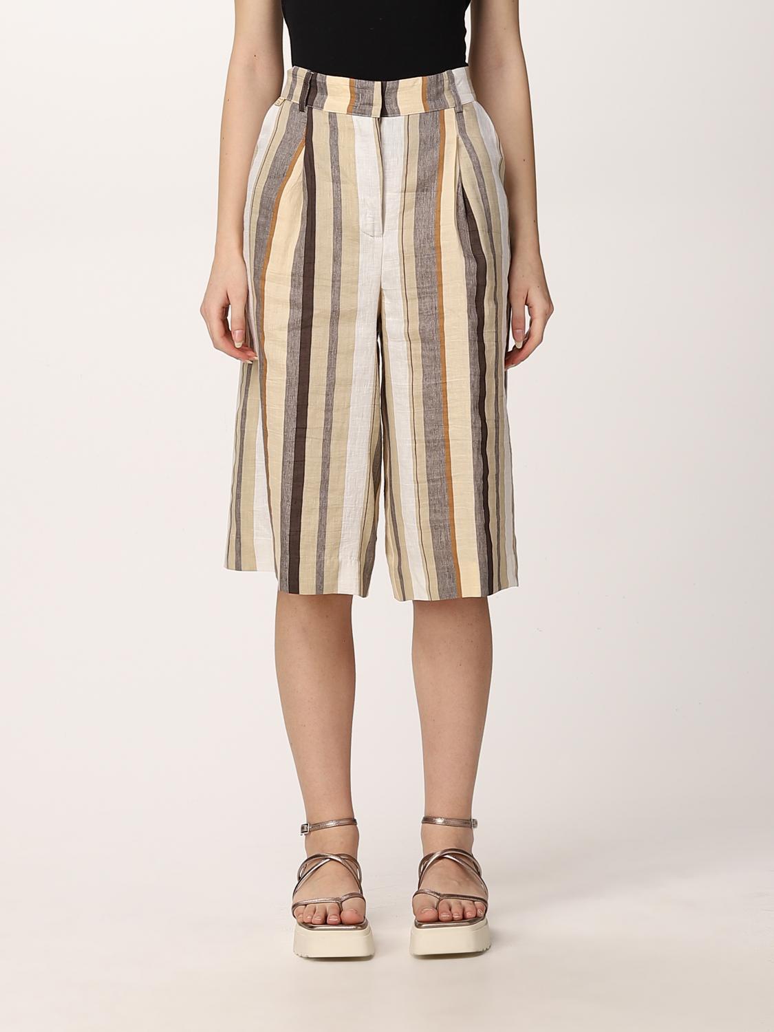 MANILA GRACE: Short women | Short Manila Grace Women Beige | Short Manila  Grace P259RI GIGLIO.COM