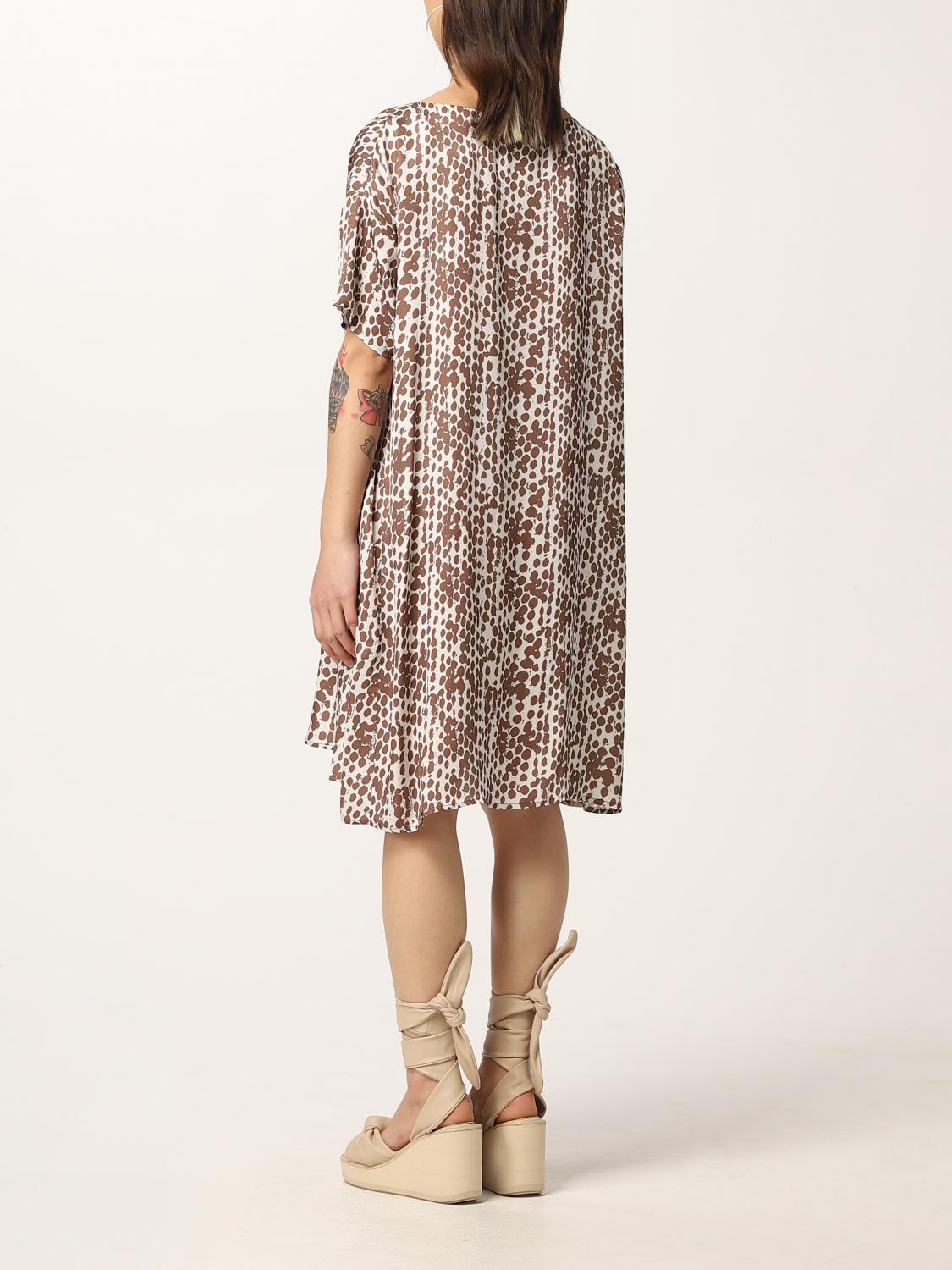 MANILA GRACE dress for woman Brown Manila Grace dress A405VS