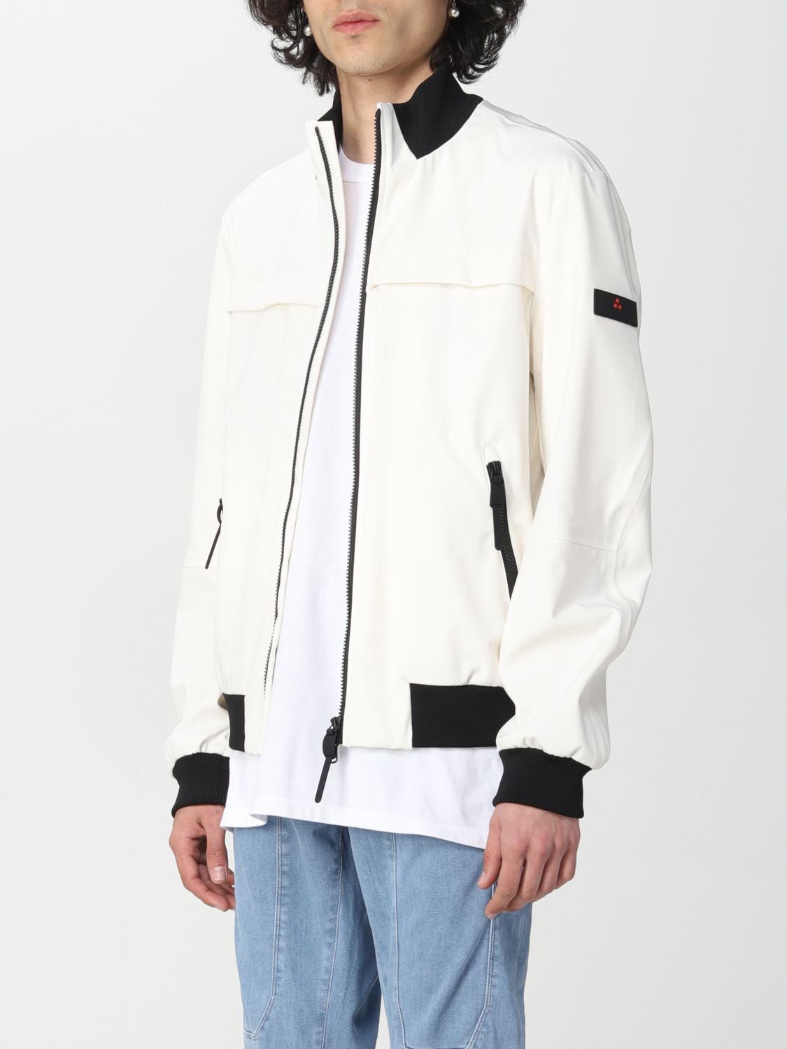 Giacca Peuterey: Bomber soft shell Peuterey bianco 3