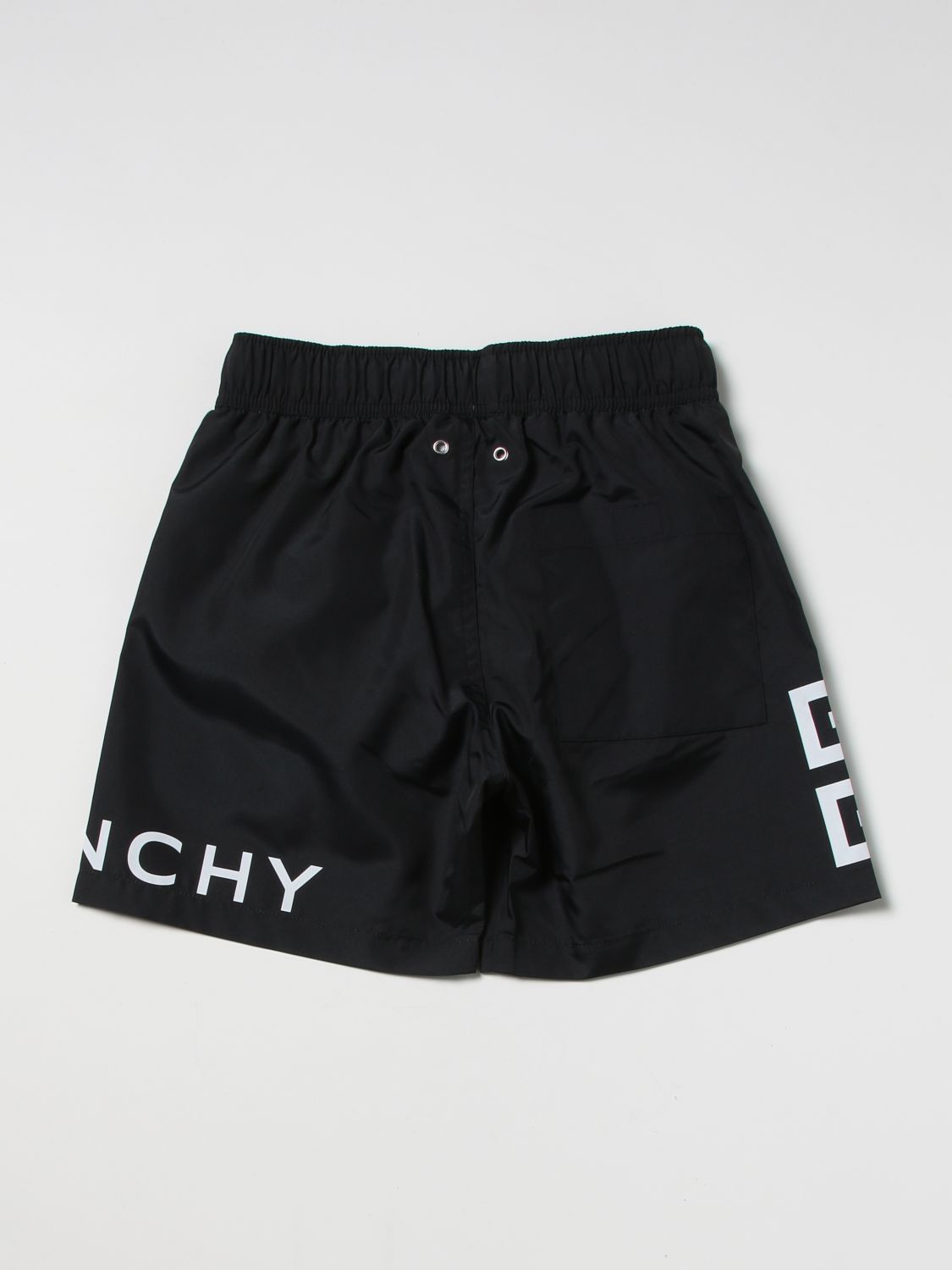 Swimsuit Givenchy: Givenchy swim trunks with logo black 2