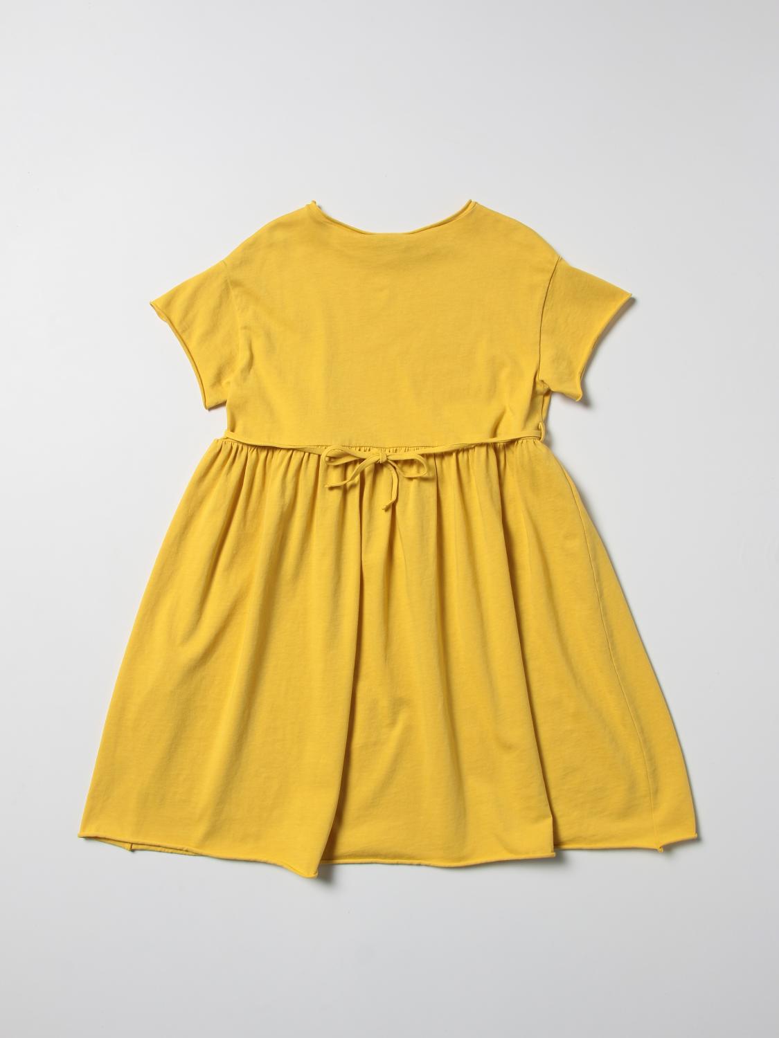 Kleid Il Gufo: Il Gufo Mädchen Kleid ocker 2
