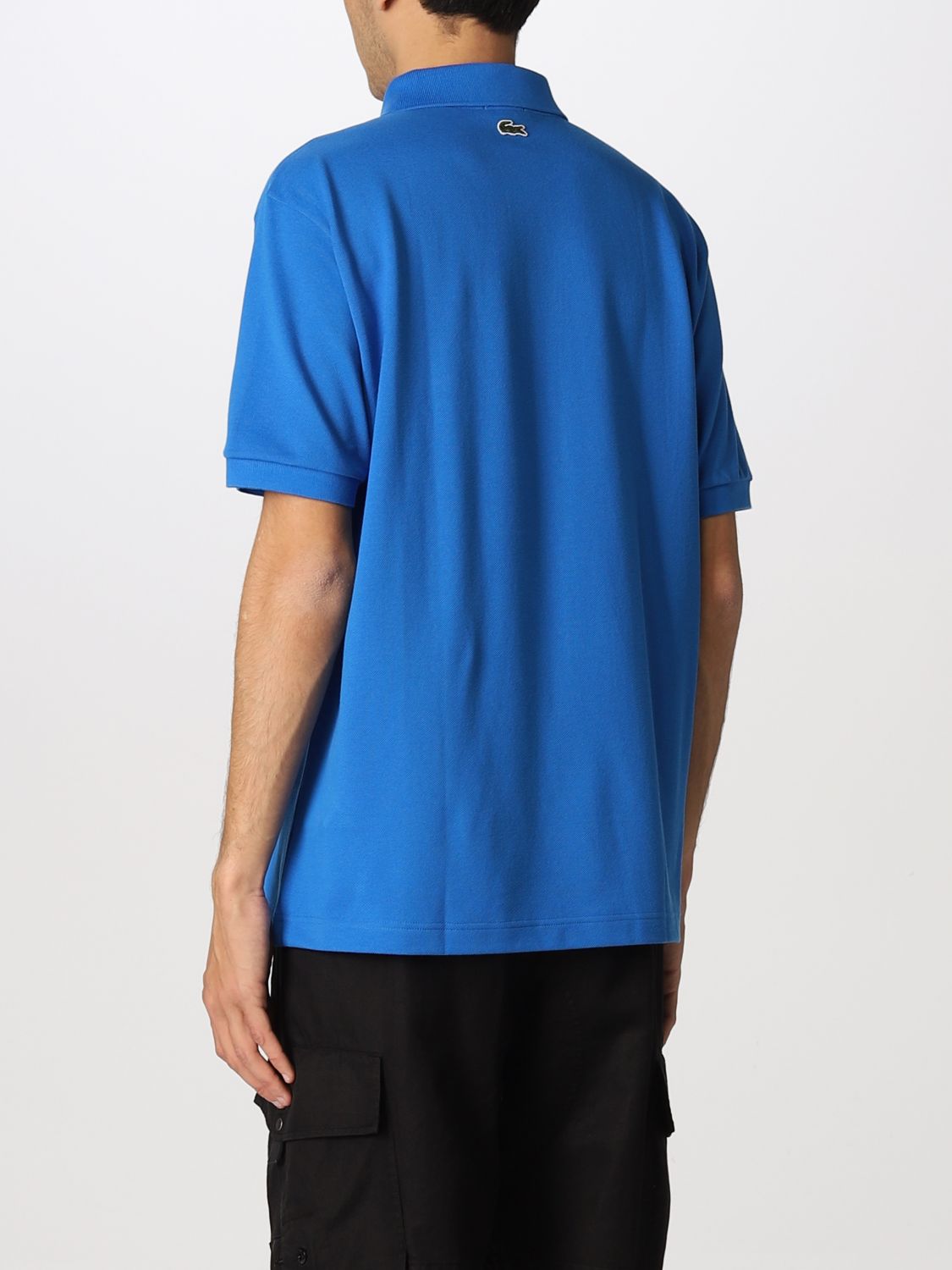 폴로 셔츠 라코스테 L!VE: 폴로 셔츠 남성 Lacoste L!ve 로열 블루 2