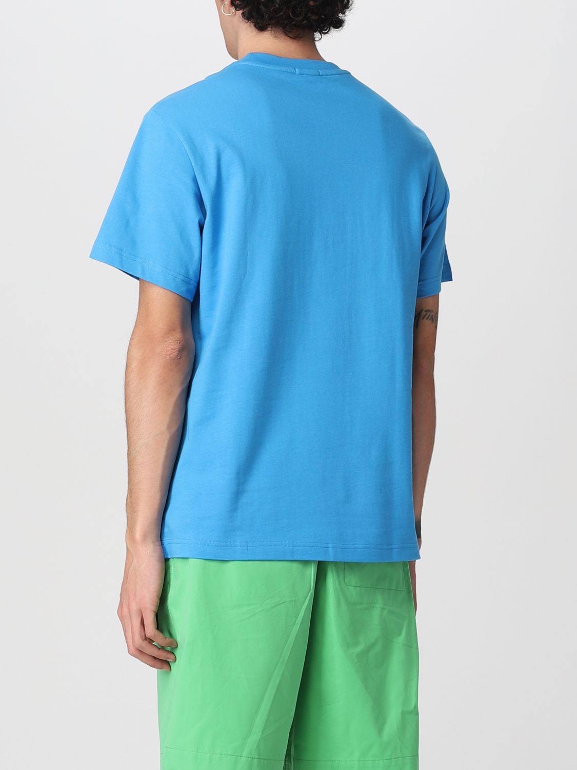 T-shirt Lacoste L!Ve: Lacoste L! Ve t-shirt in cotton with logo royal blue 2