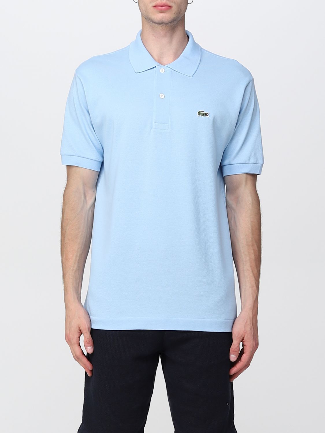 Meesterschap speelplaats Mand LACOSTE: basic polo shirt with logo - Dust | Lacoste polo shirt L1212  online on GIGLIO.COM