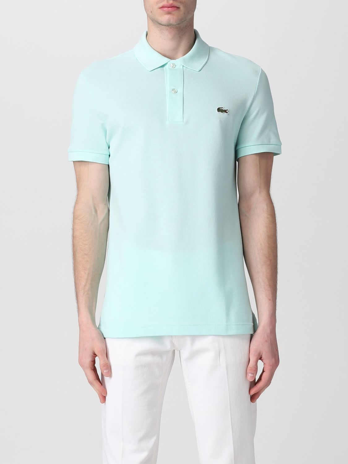 Lacoste Basic Polo Shirt With Logo In Grass Green