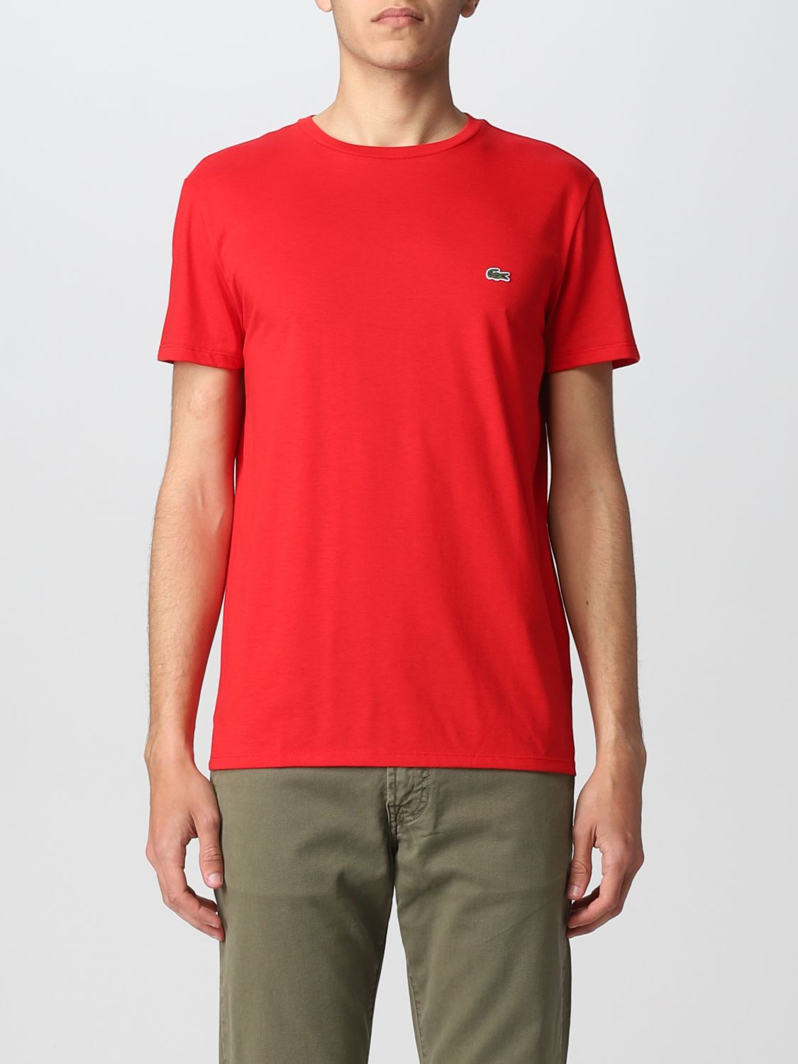 Lacoste T-shirt  Men In Red