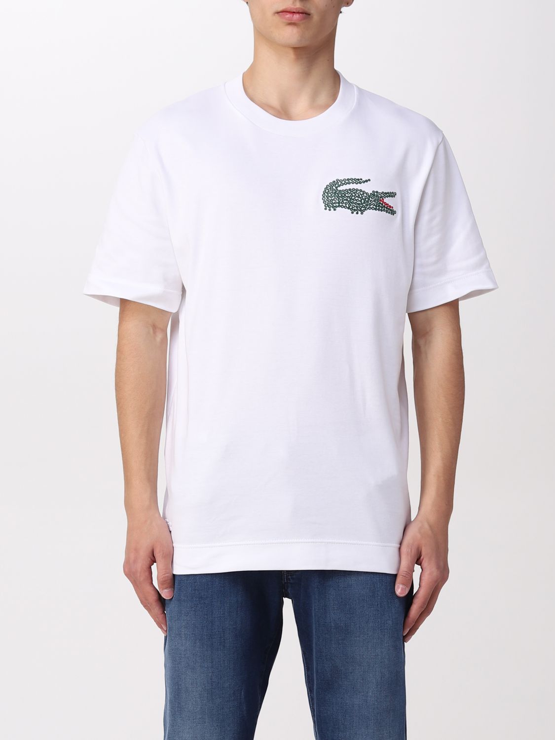 Lacoste Tシャツ メンズ ホワイト Giglio Comオンラインのlacoste Tシャツ Th2691