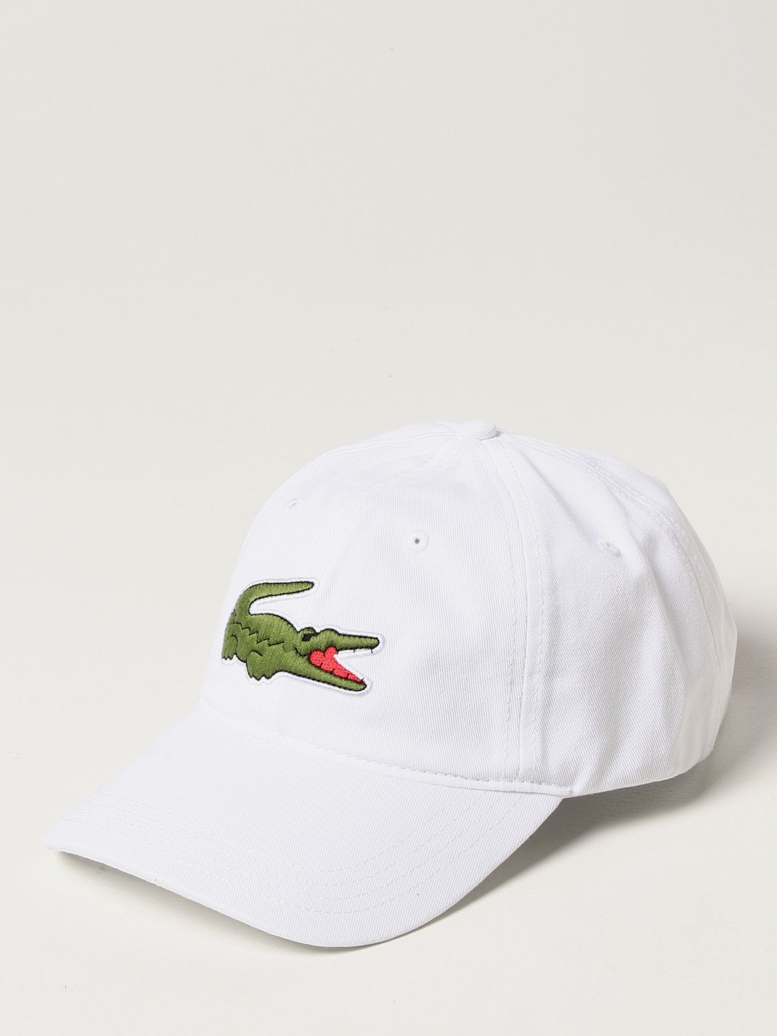 Cappello Lacoste: Cappello da baseball Lacoste bianco 1