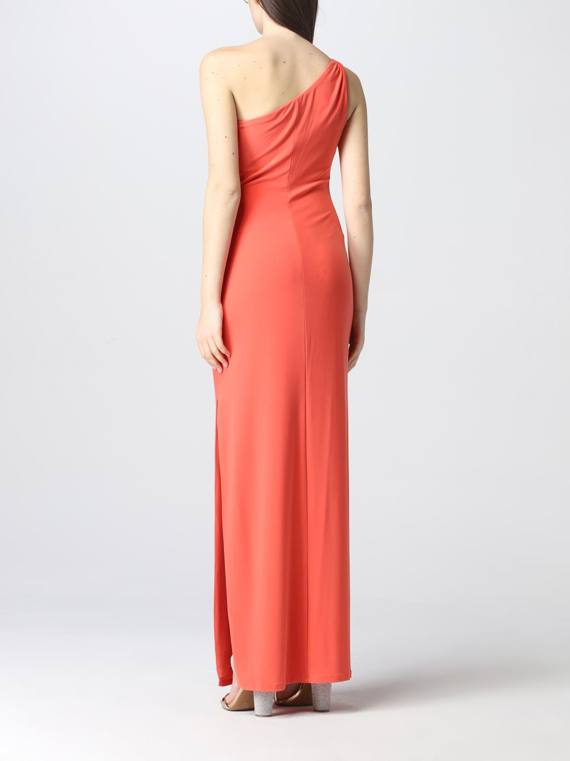 ralph lauren coral dress