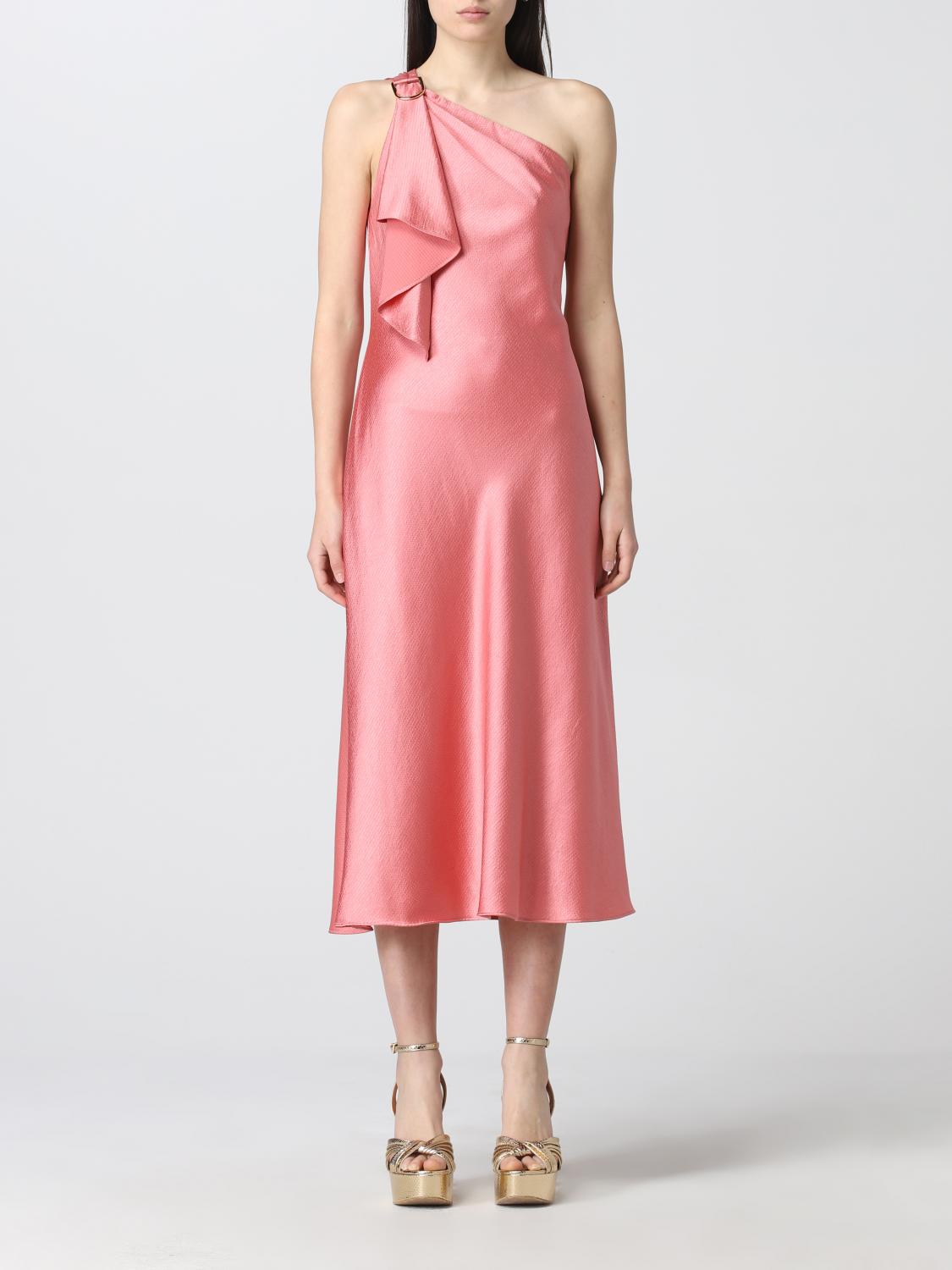 ralph lauren coral dress