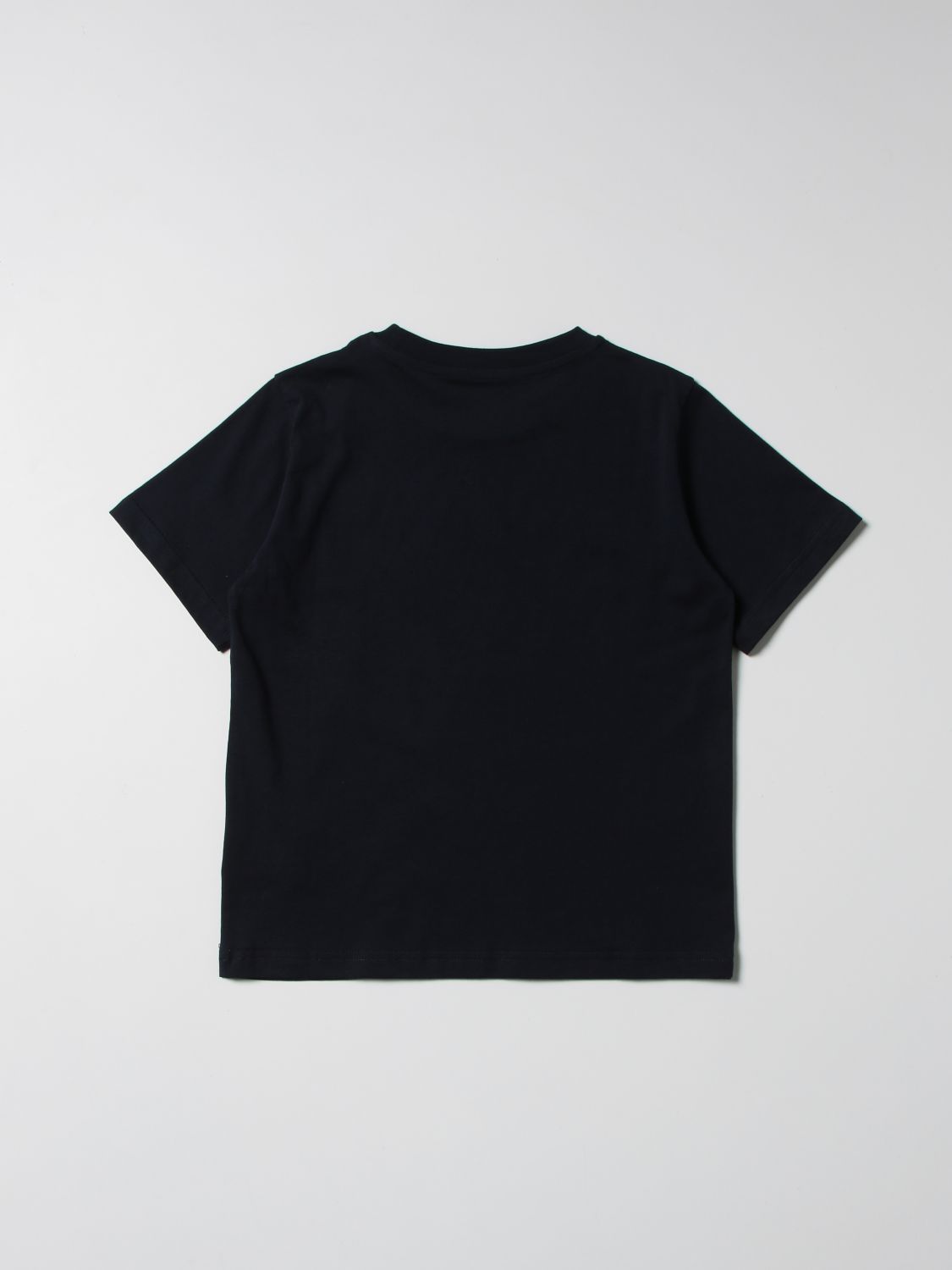 T-shirt Moncler: Moncler cotton T-shirt blue 2