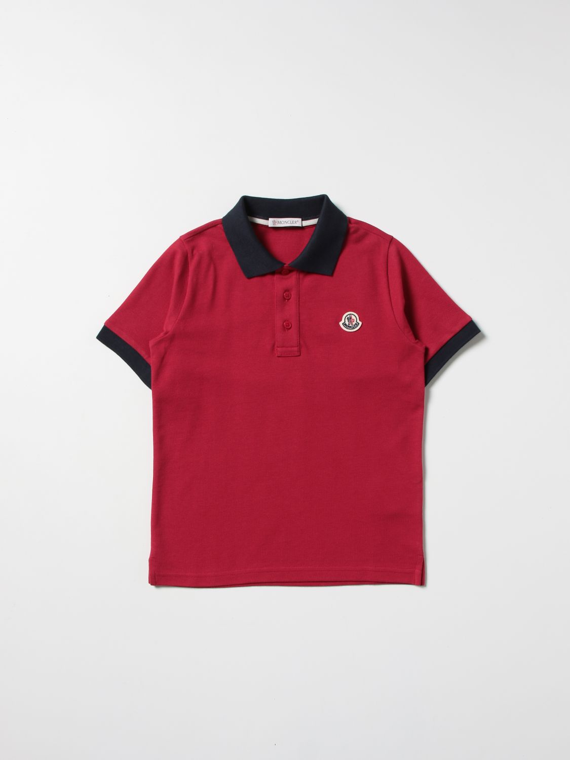 POLO衫 Moncler: Polo衫 儿童 Moncler 红色 1