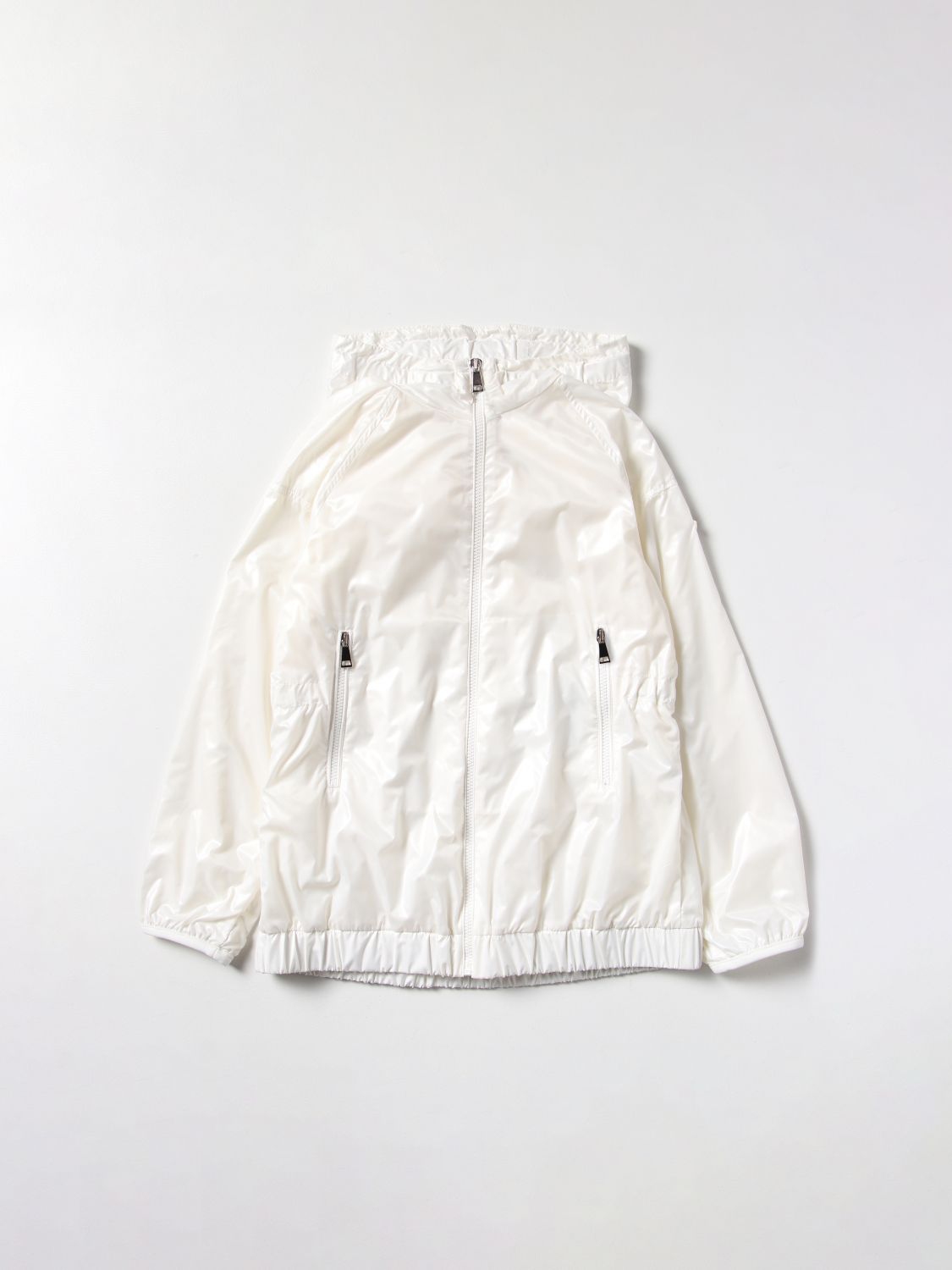 Jacket Moncler: Moncler Tupeti jacket with logo white 1