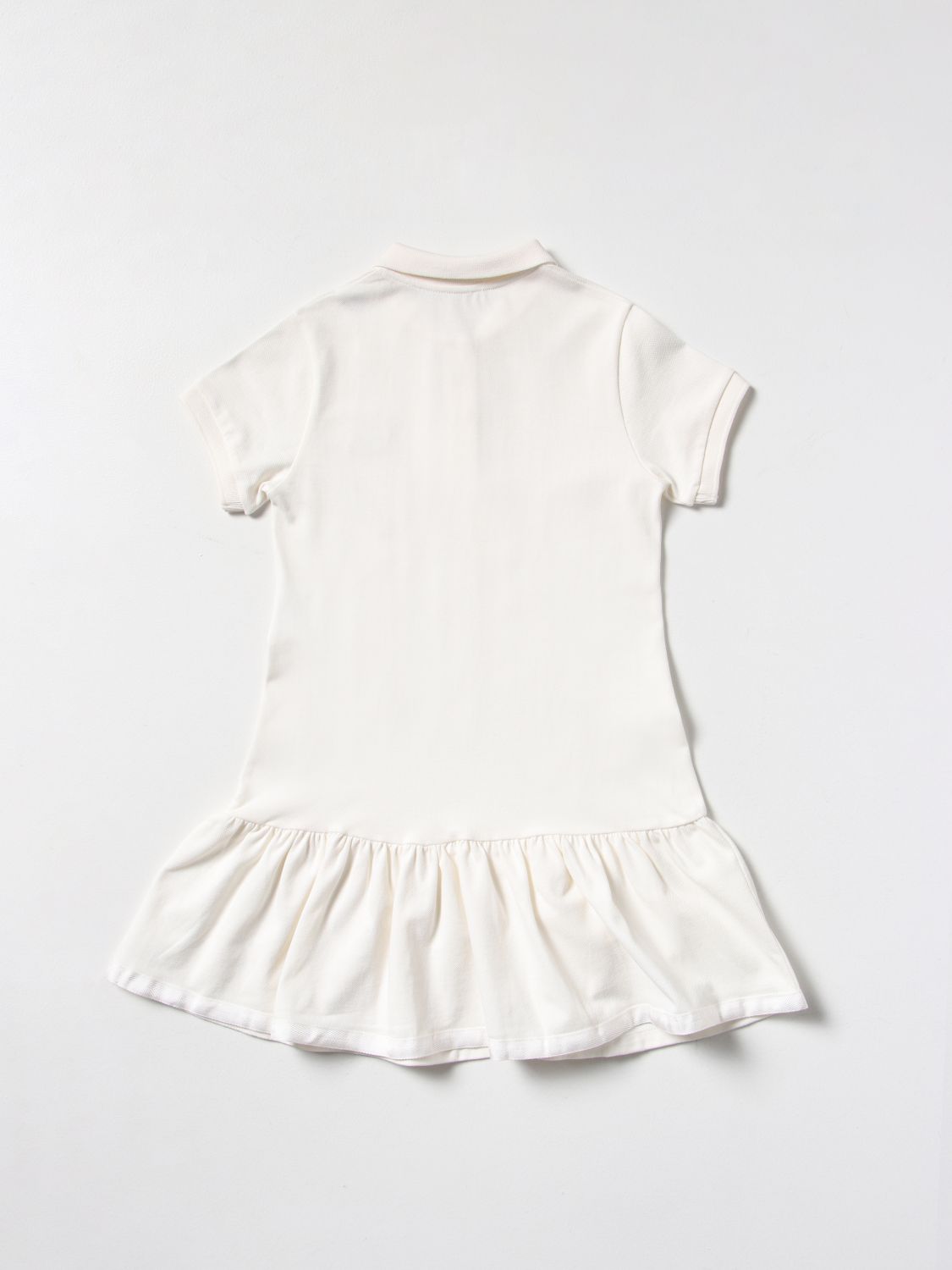 Vestido Moncler: Vestido Moncler para niña blanco 2